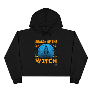 Sudadera corta con capucha de la temporada de las brujas
