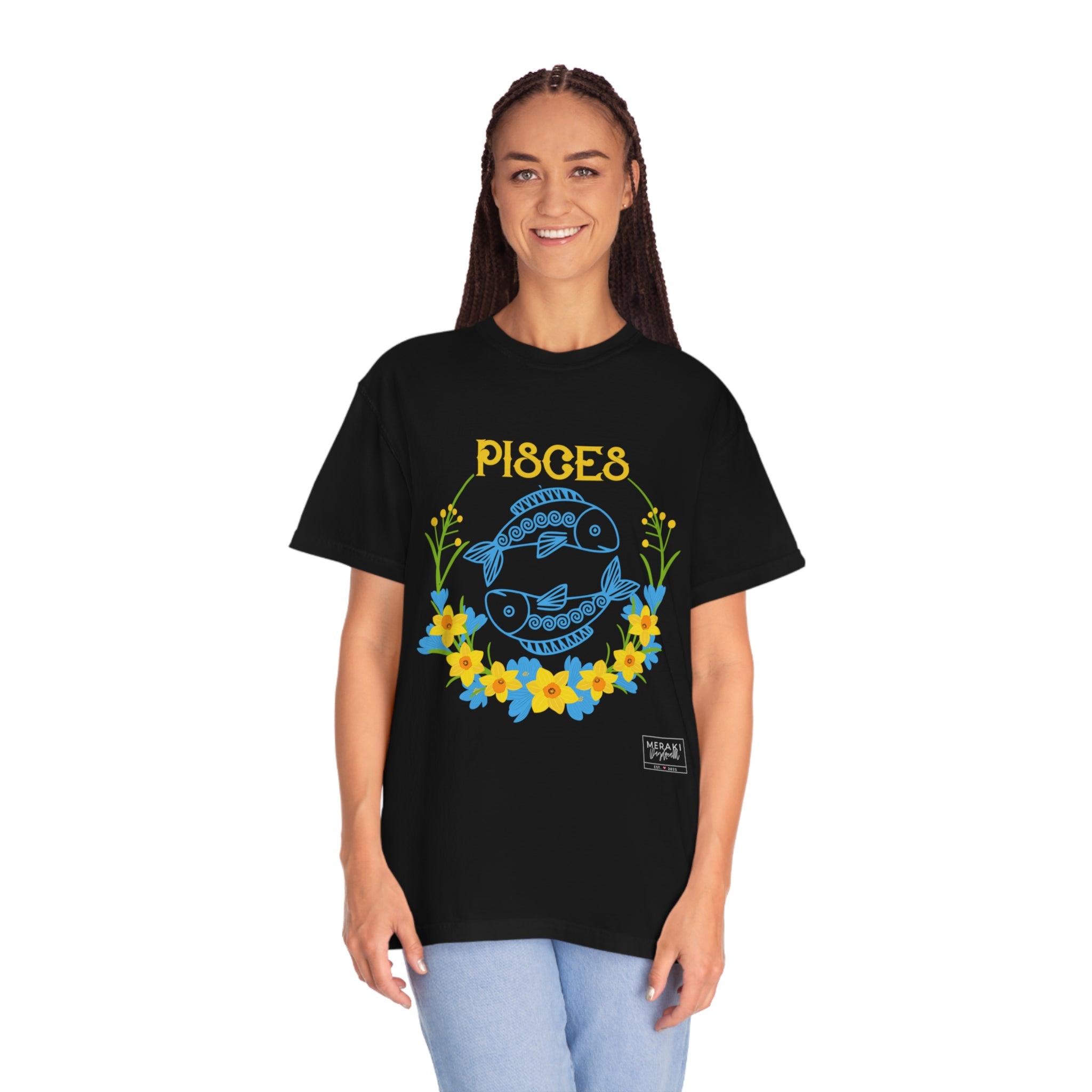 Unisex Pisces Zodiac Sign T-Shirt