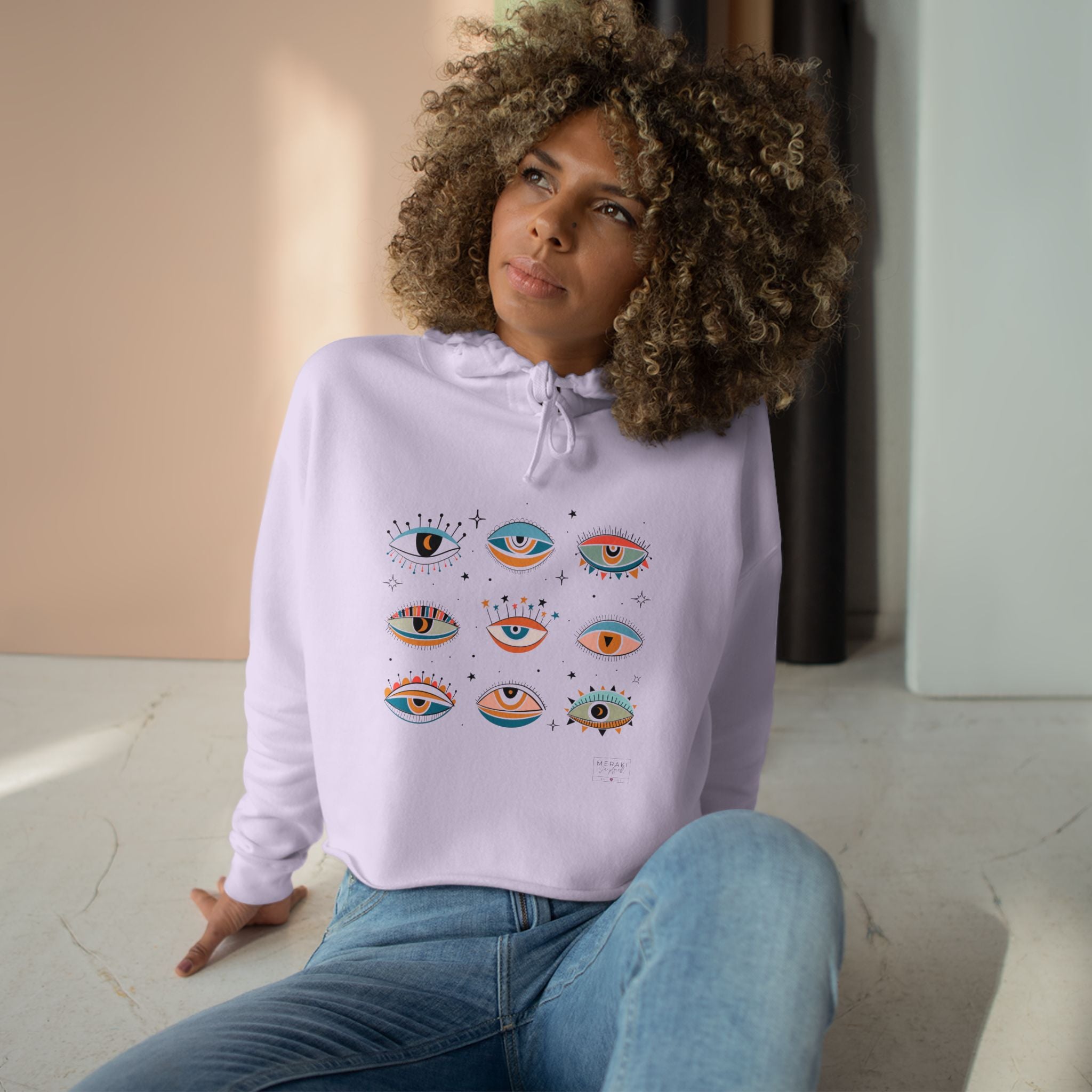 Third Eye Crop Hoodie