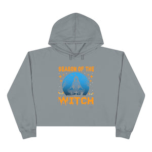 Sudadera corta con capucha de la temporada de las brujas