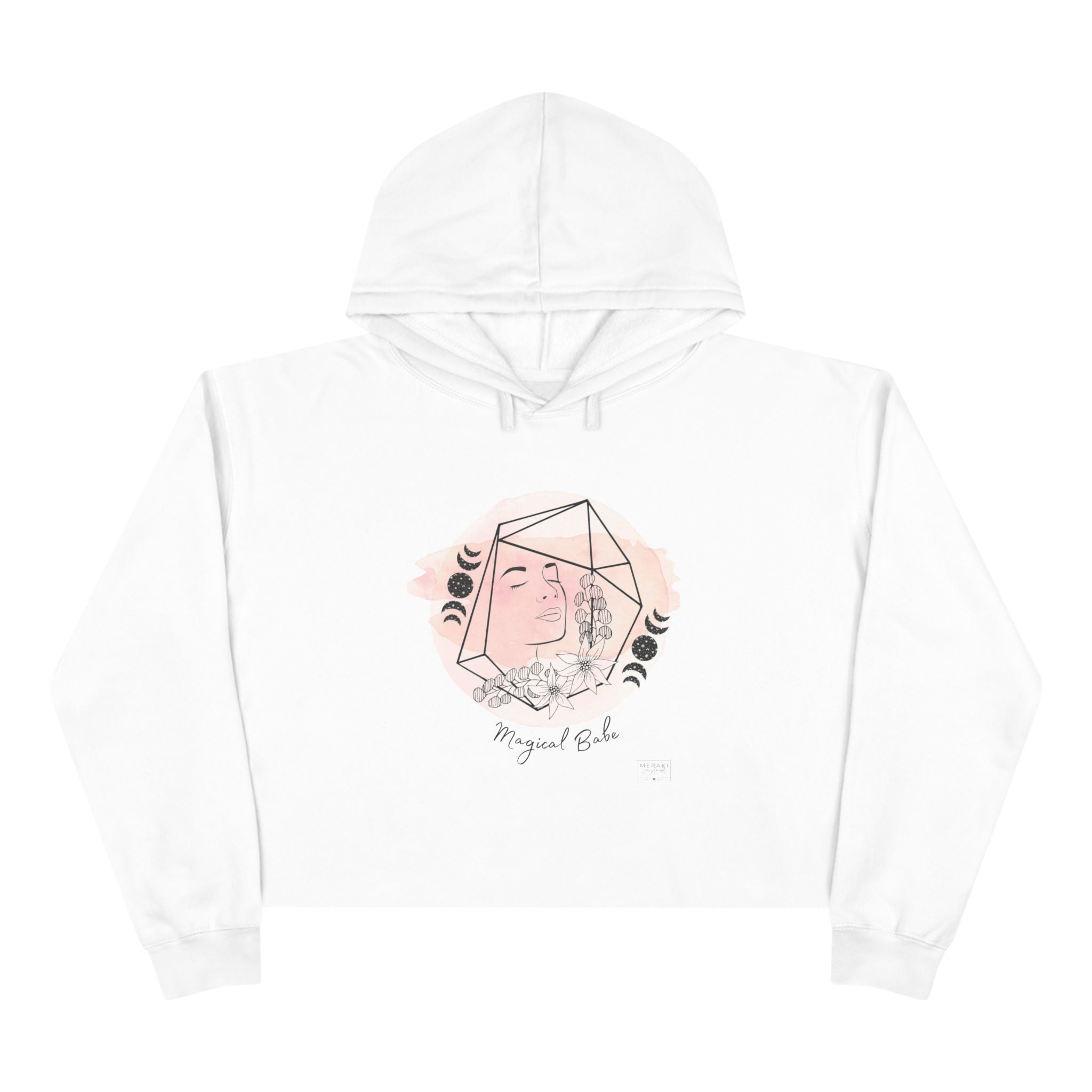 Magical Babe Crop Hoodie