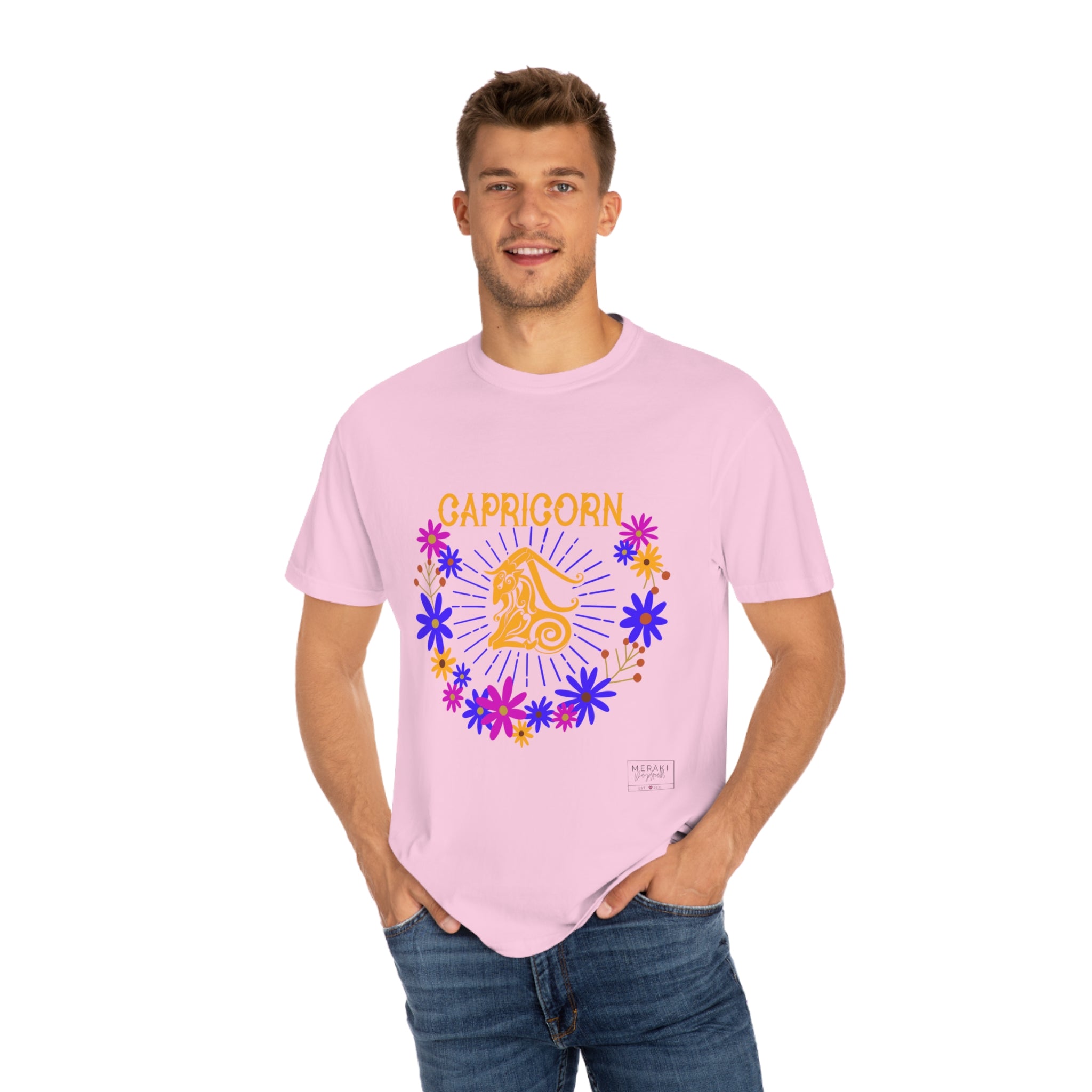 Unisex Capricorn Zodiac Sign T-Shirt