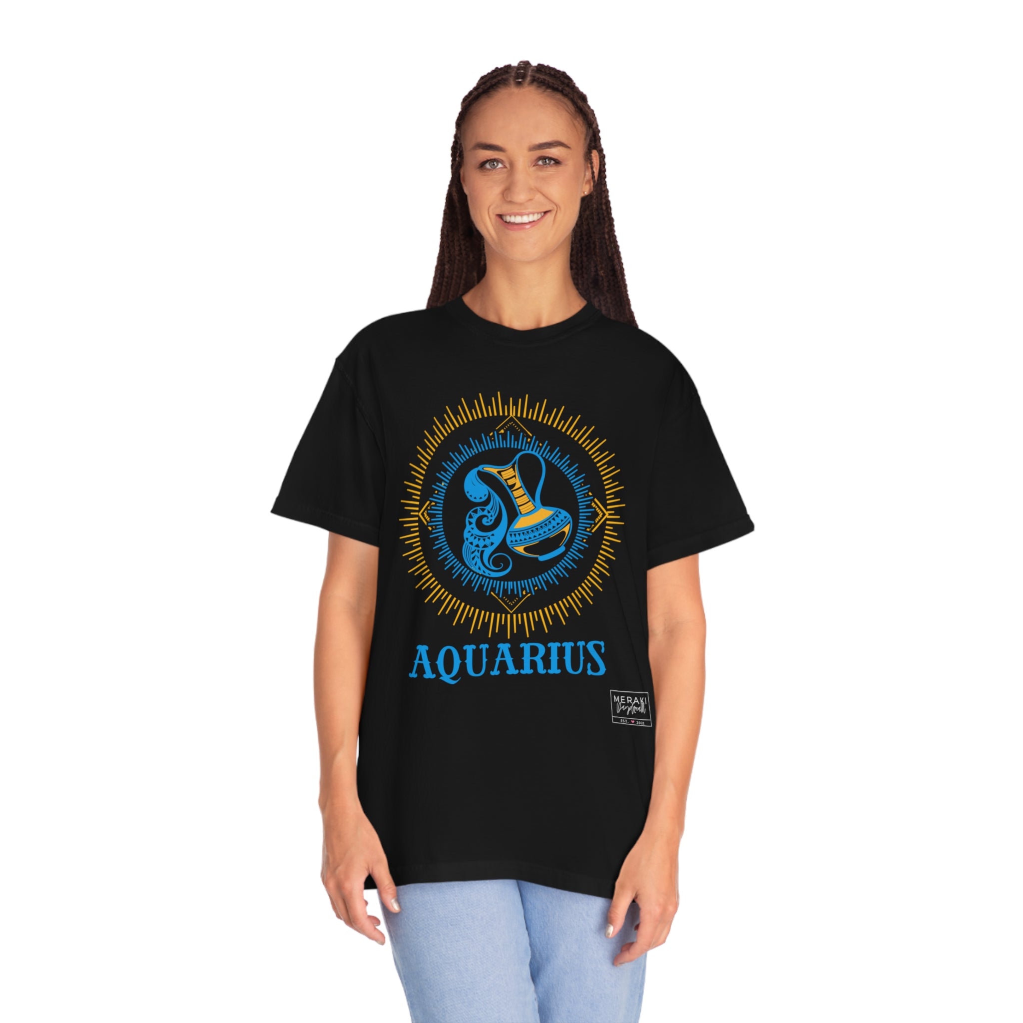Unisex T-Shirt Sternzeichen Wassermann