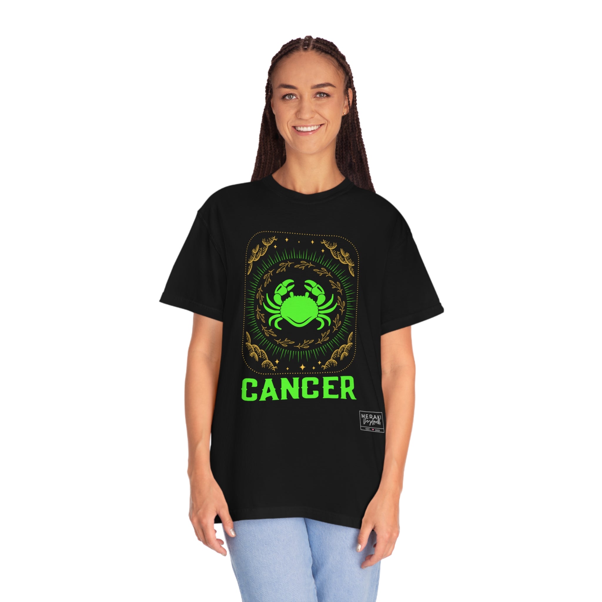 Unisex T-Shirt Sternzeichen Krebs