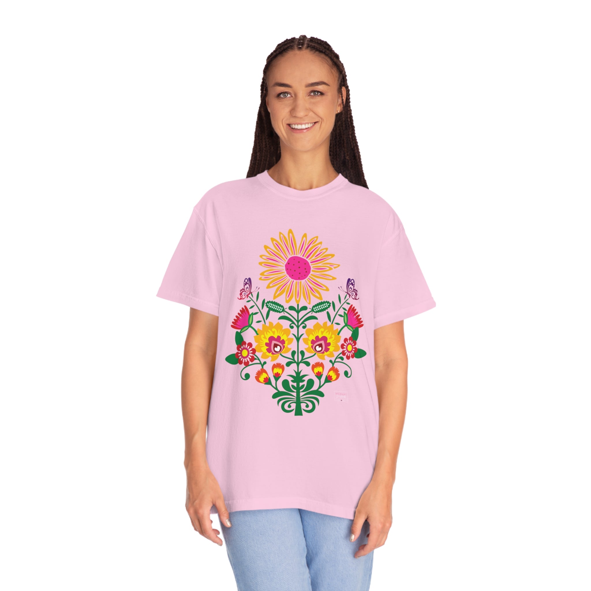 Unisex Psychedelic Flowers T-Shirt