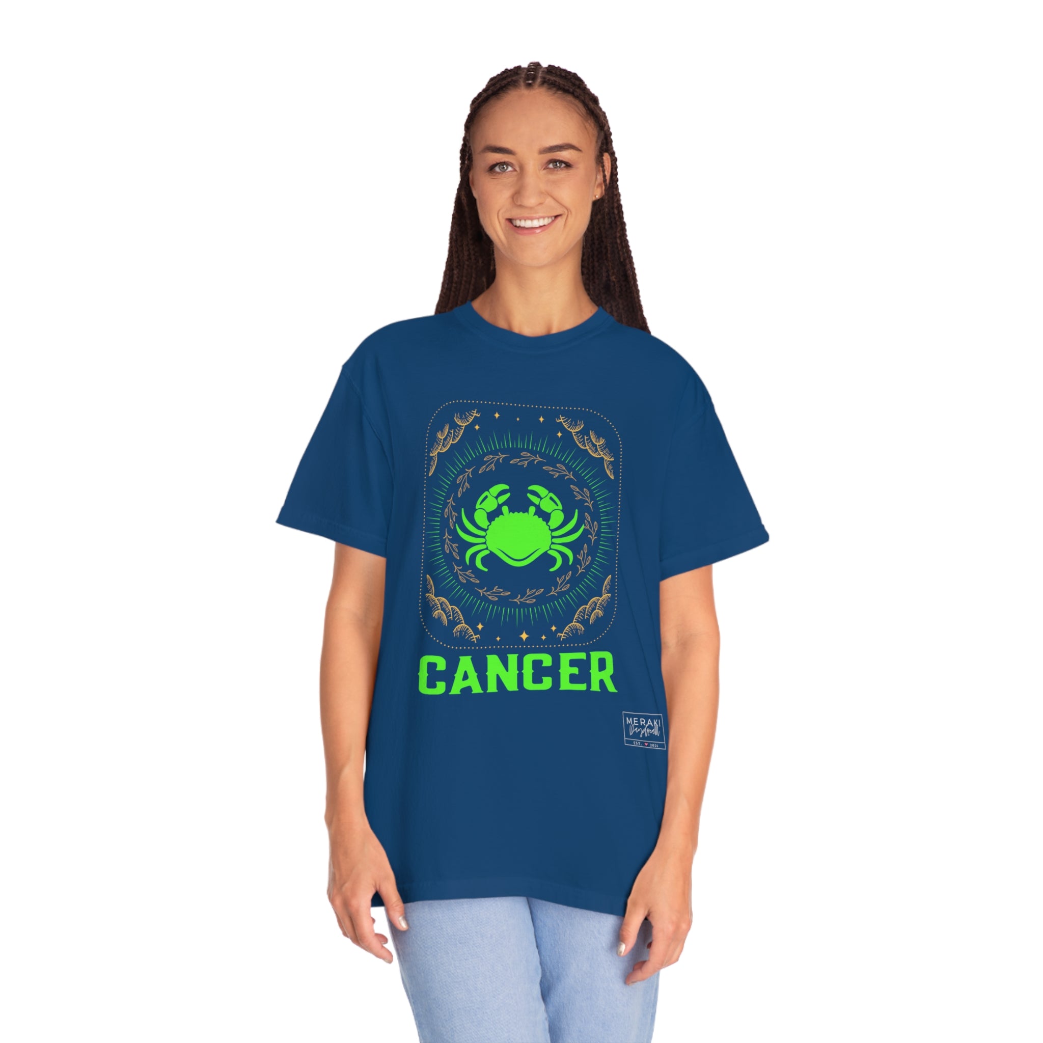 Unisex T-Shirt Sternzeichen Krebs