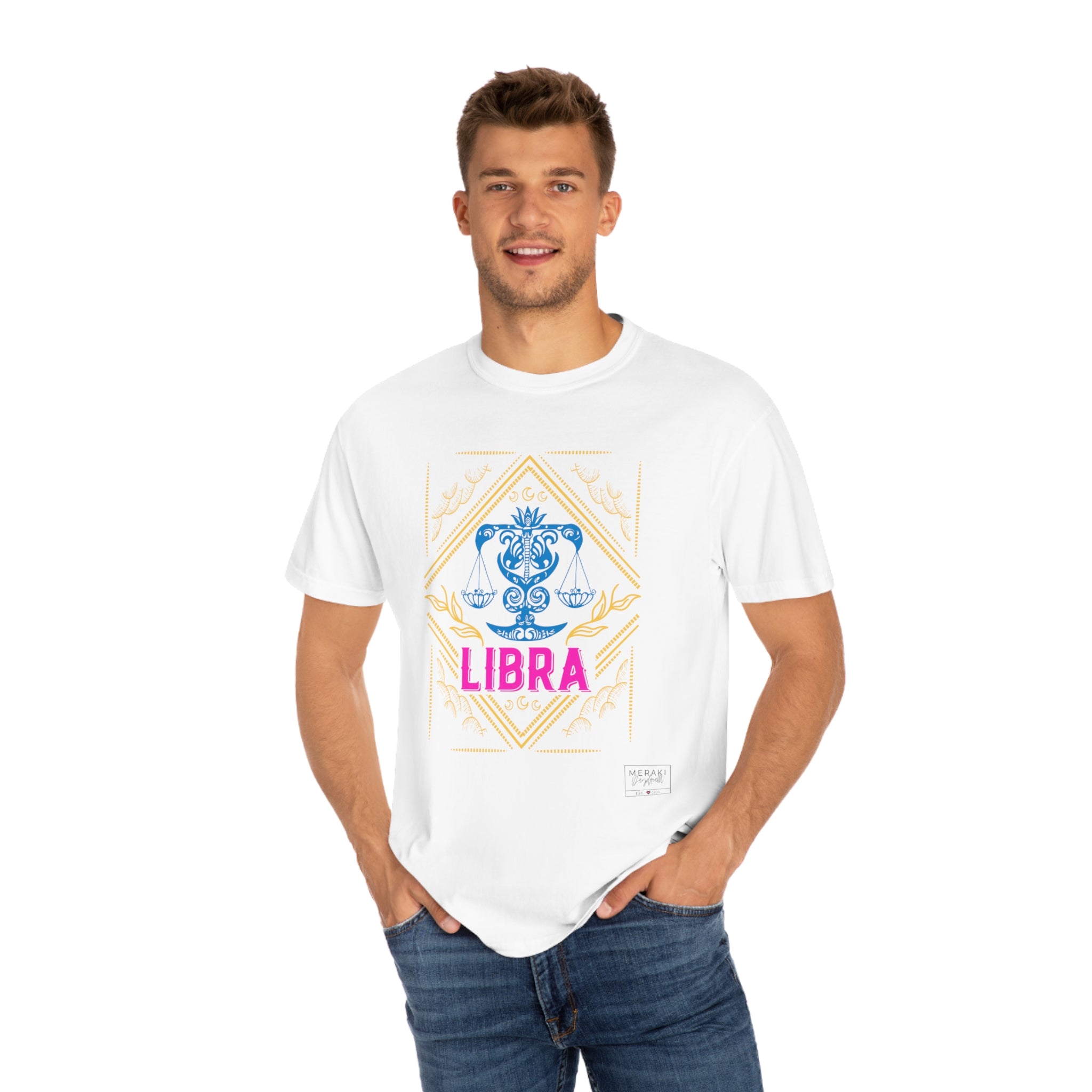 Unisex Libra Zodiac Sign T-Shirt