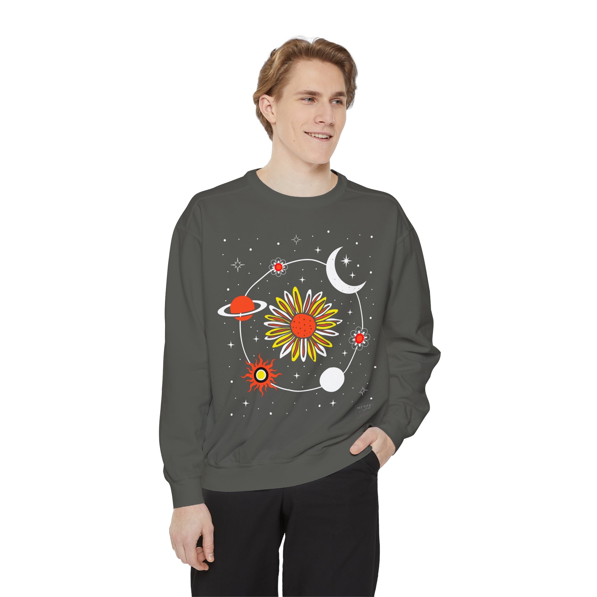 Unisex Cosmic Planet Sweatshirt