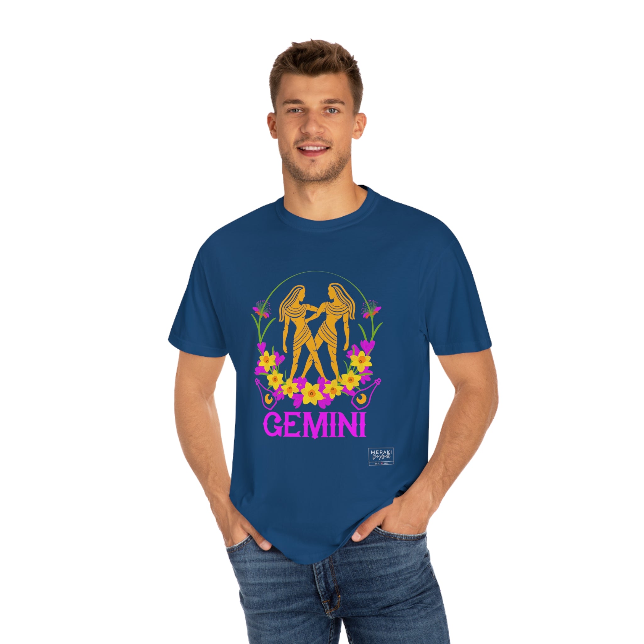 Unisex Gemini Zodiac Sign T-Shirt