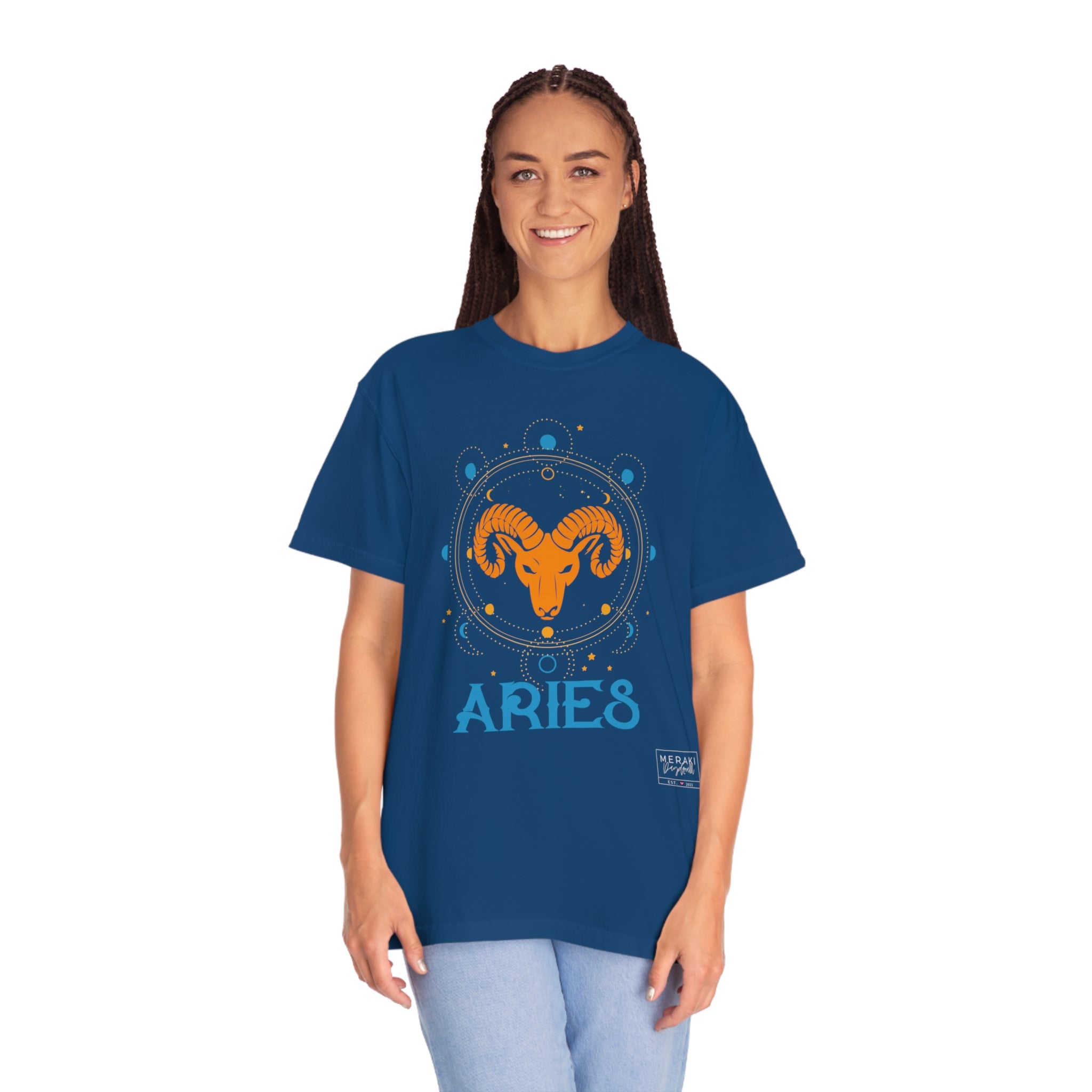 Unisex T-Shirt Sternzeichen Widder