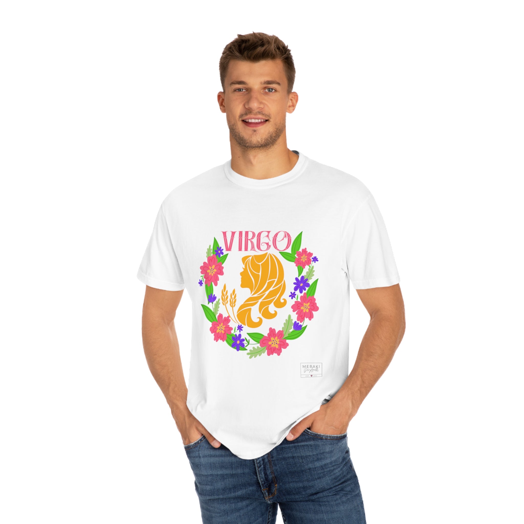 Unisex Virgo Zodiac Sign T-Shirt