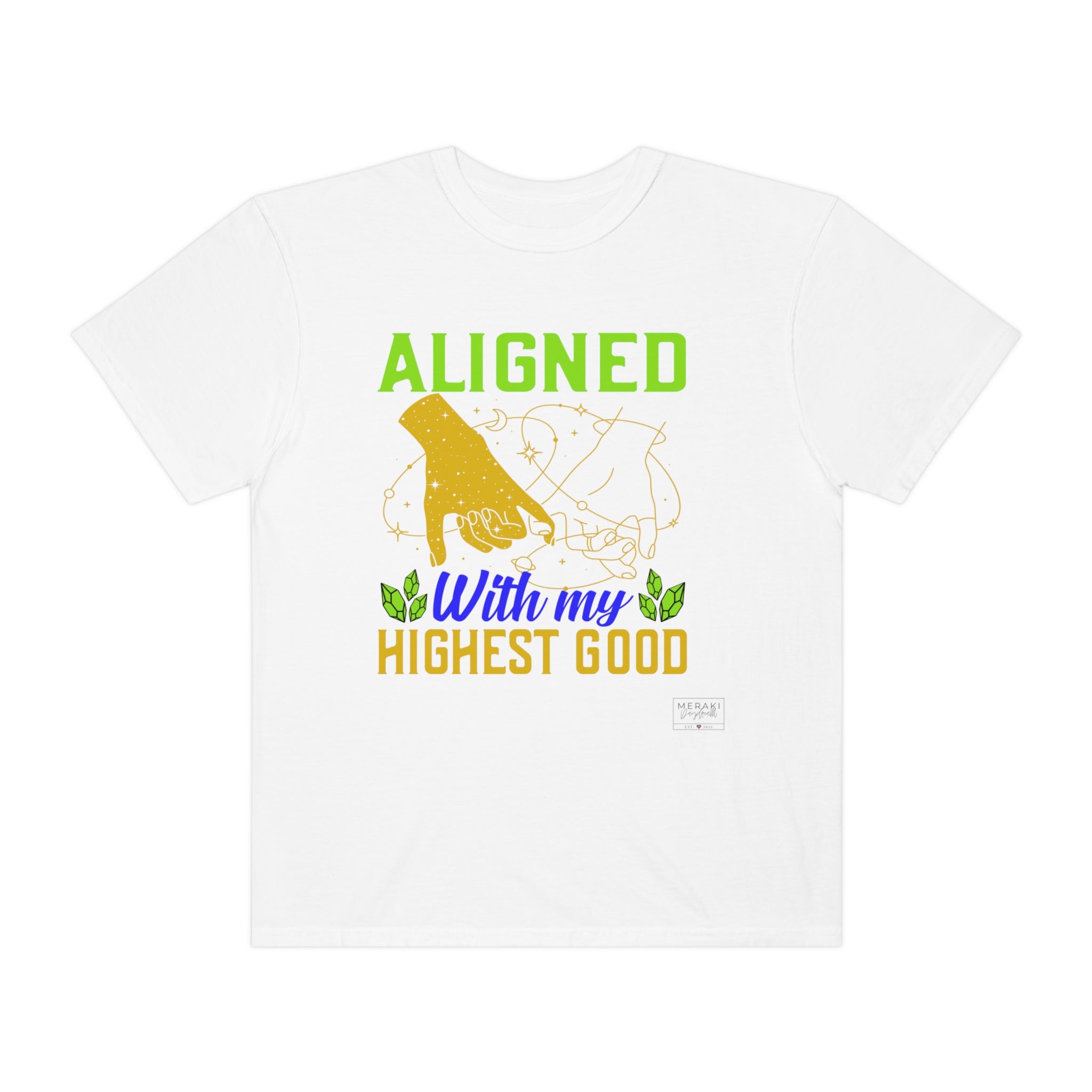 Unisex Aligned with Highest Good T-Shirt