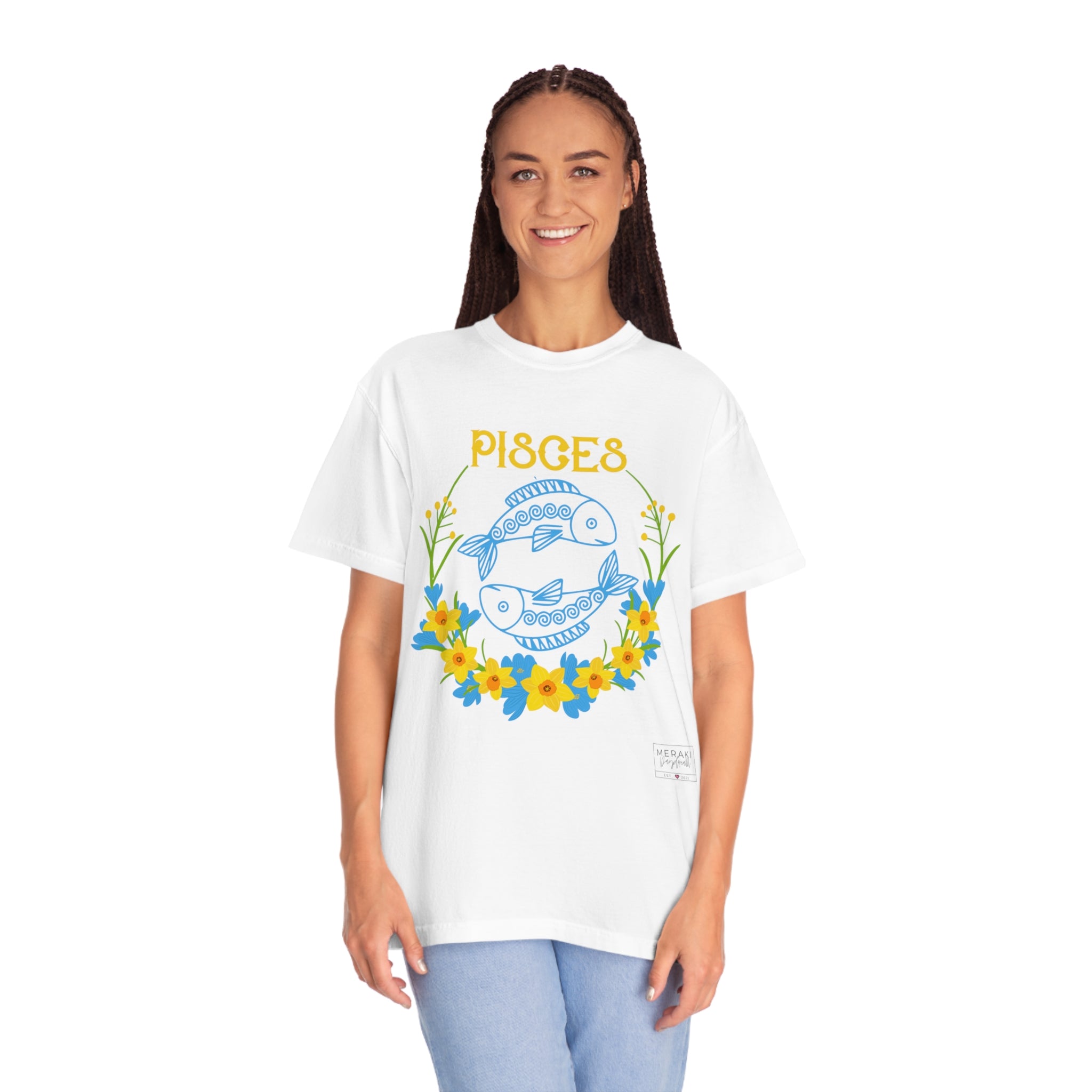 Unisex Pisces Zodiac Sign T-Shirt