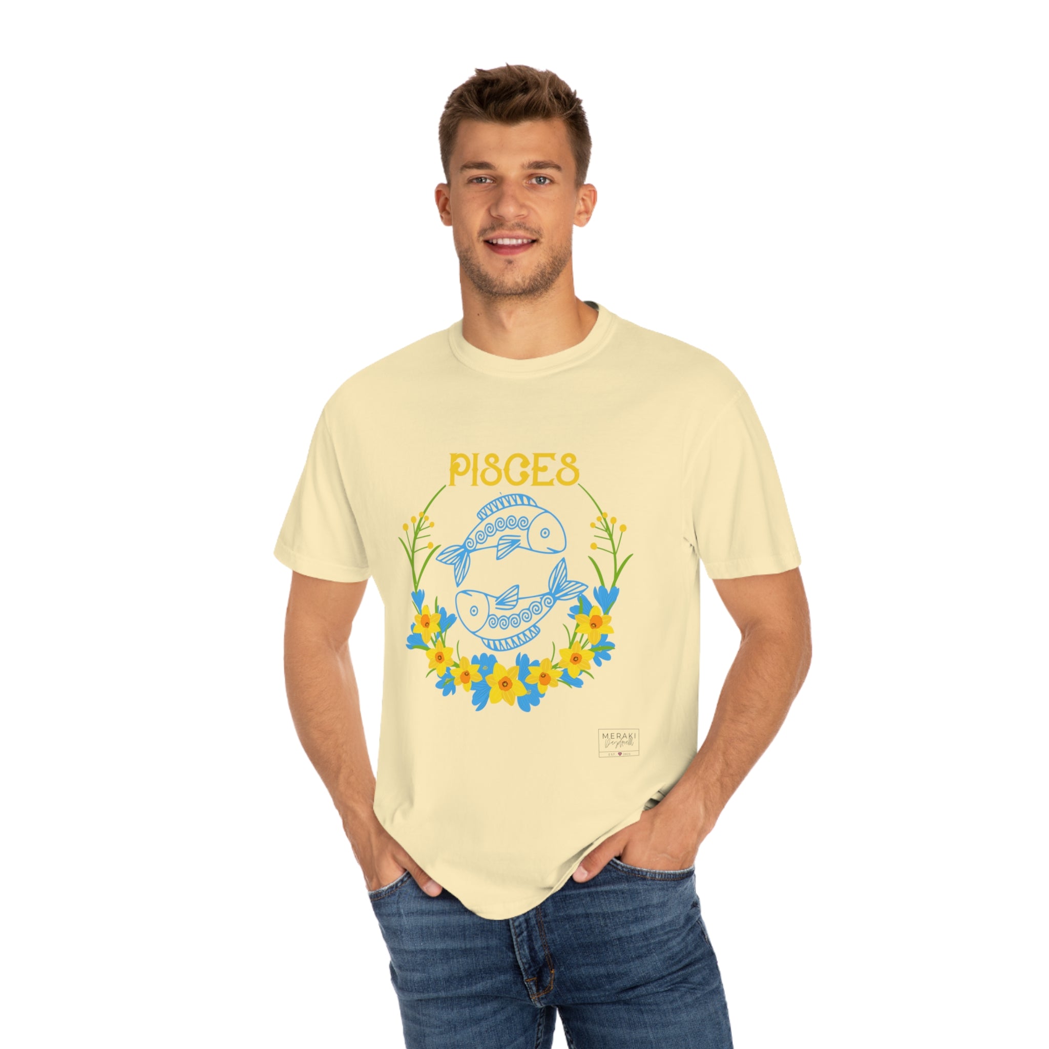 Unisex Pisces Zodiac Sign T-Shirt