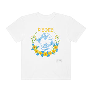 Unisex Pisces Zodiac Sign T-Shirt