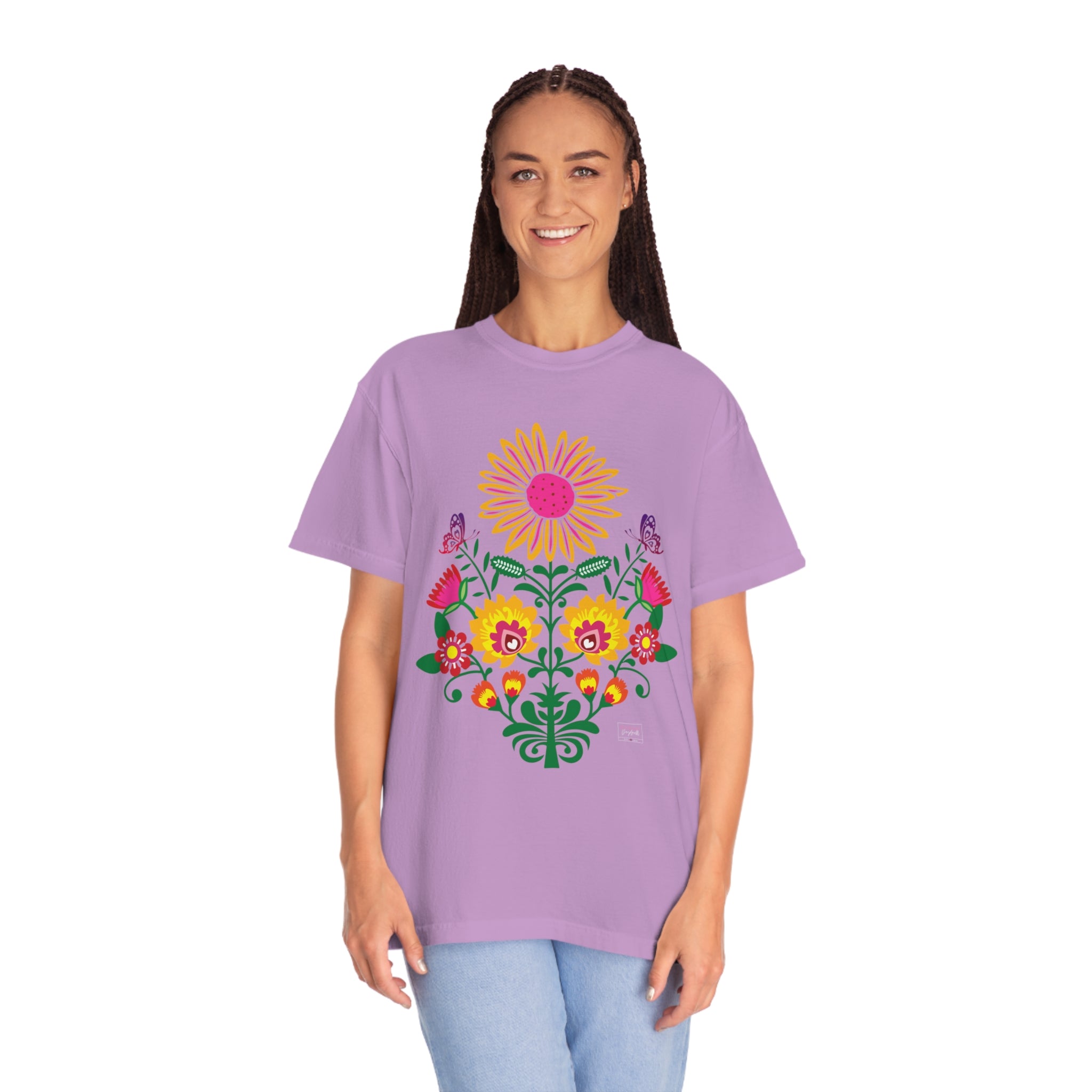 Unisex Psychedelic Flowers T-Shirt