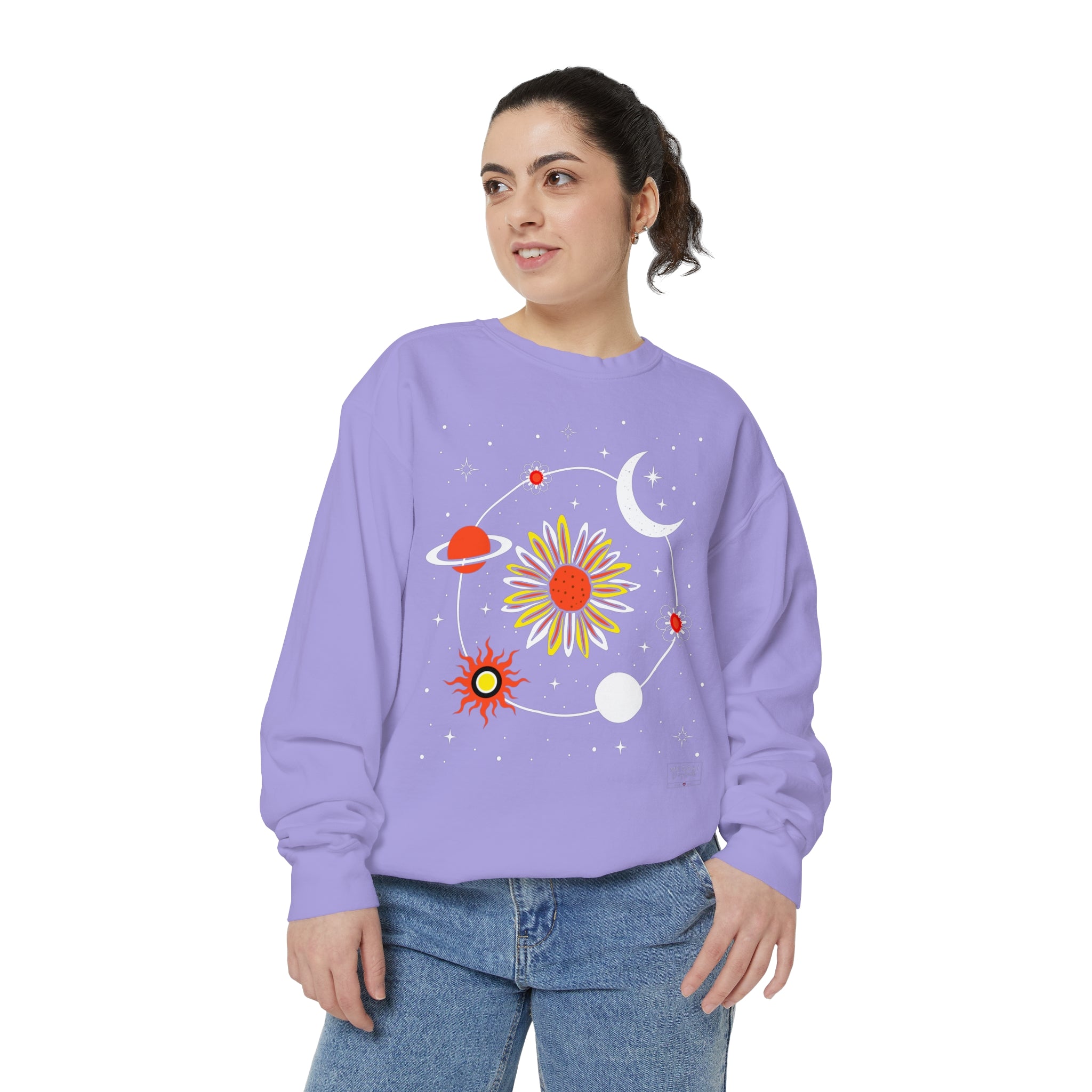 Unisex Cosmic Planet Sweatshirt