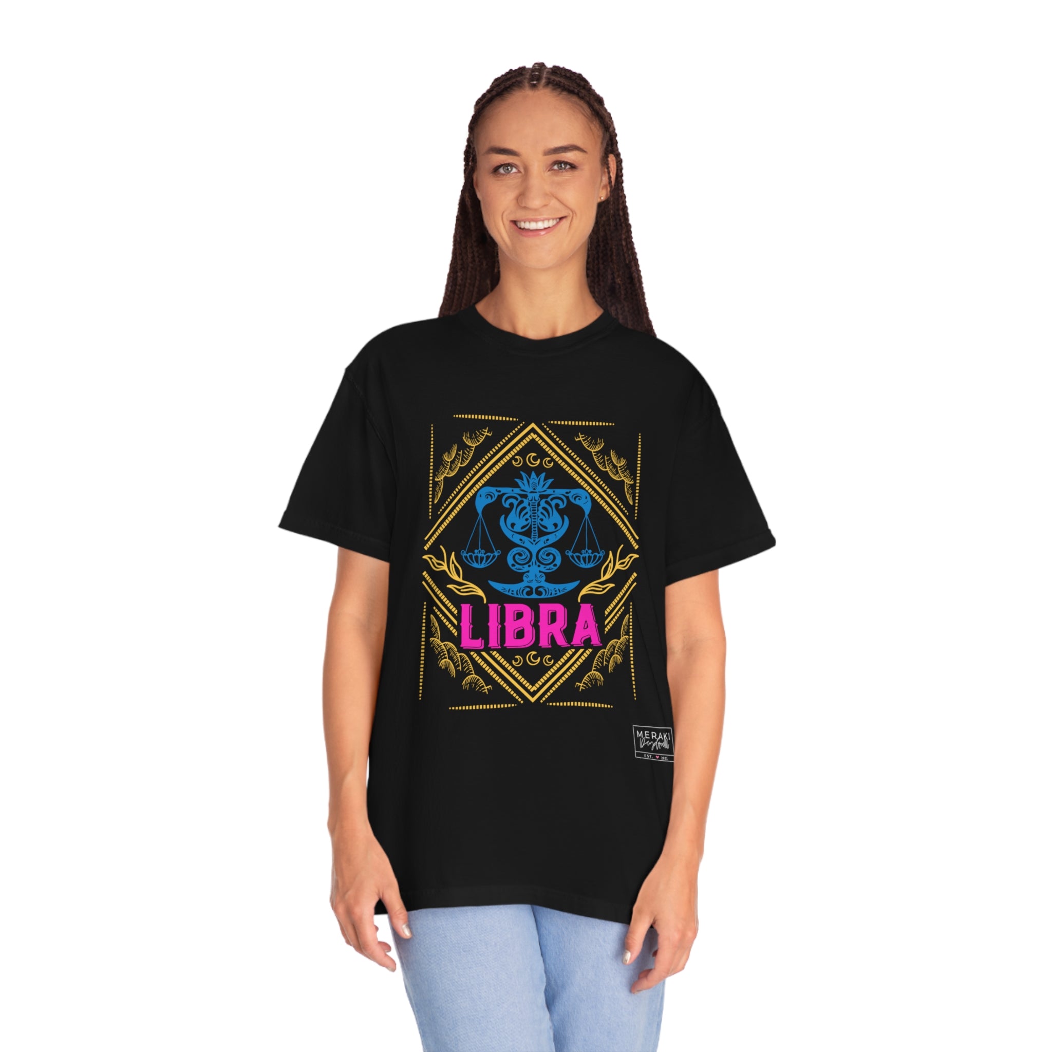 Unisex Libra Zodiac Sign T-Shirt