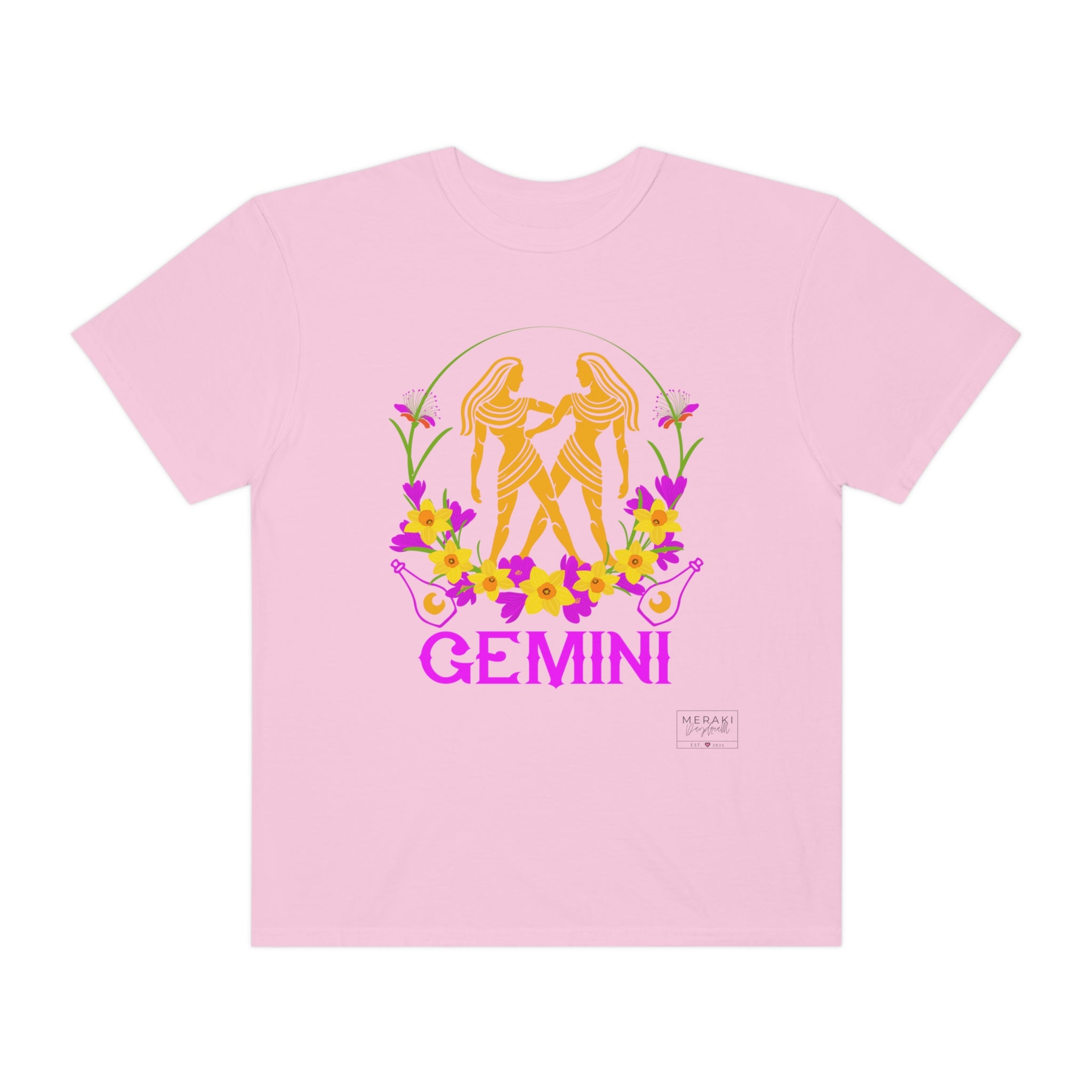 Unisex Gemini Zodiac Sign T-Shirt