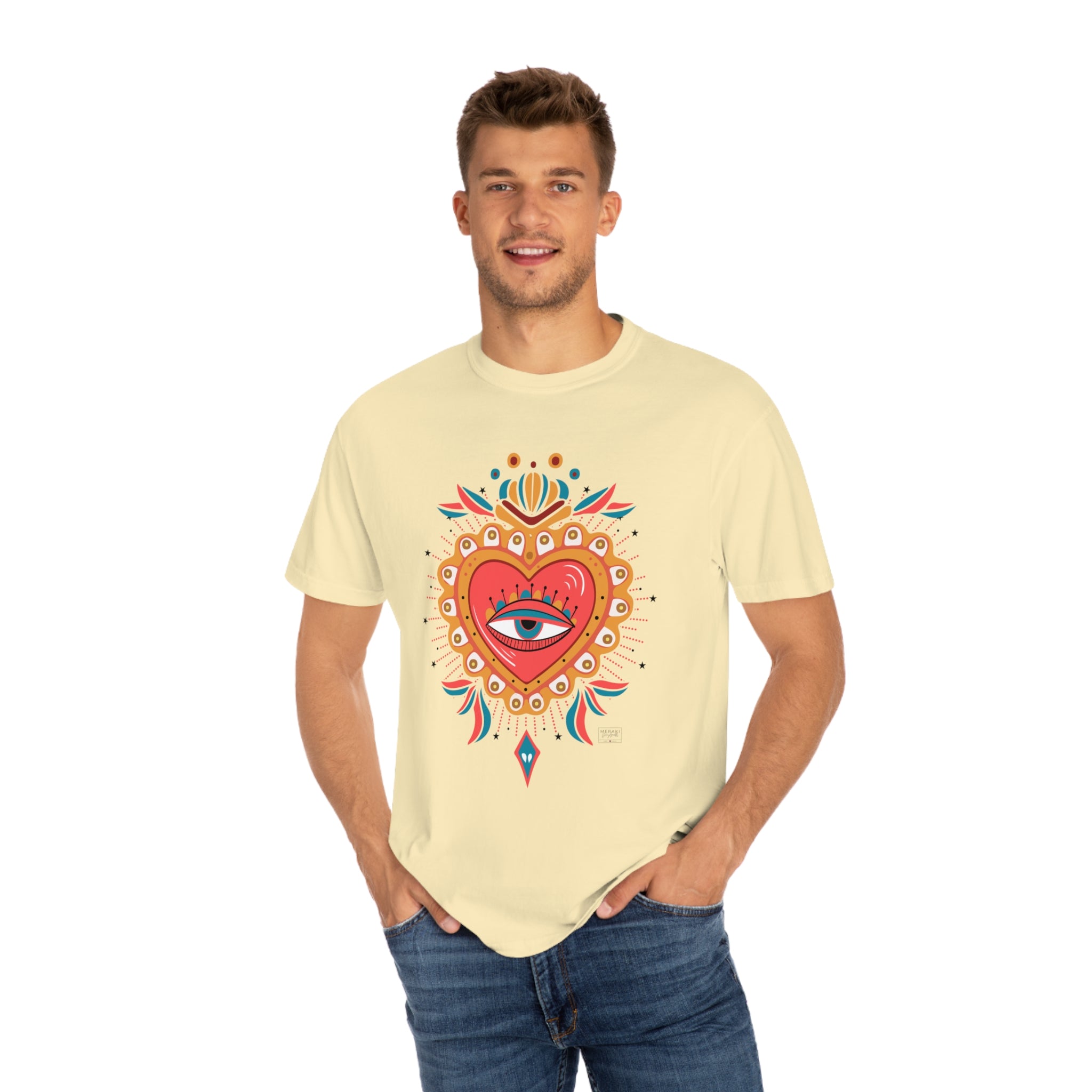 Unisex Heart Eye T-Shirt