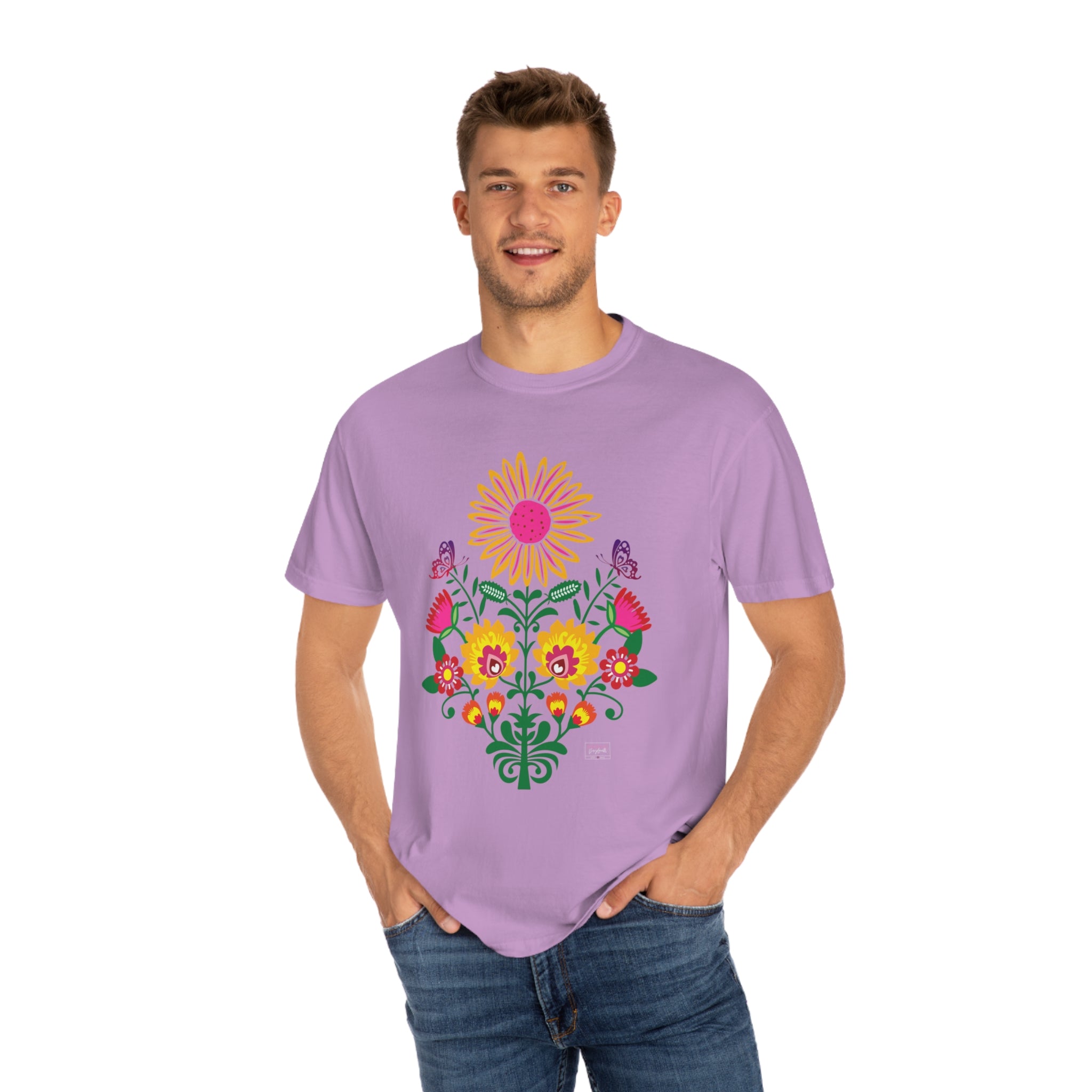 Unisex Psychedelic Flowers T-Shirt