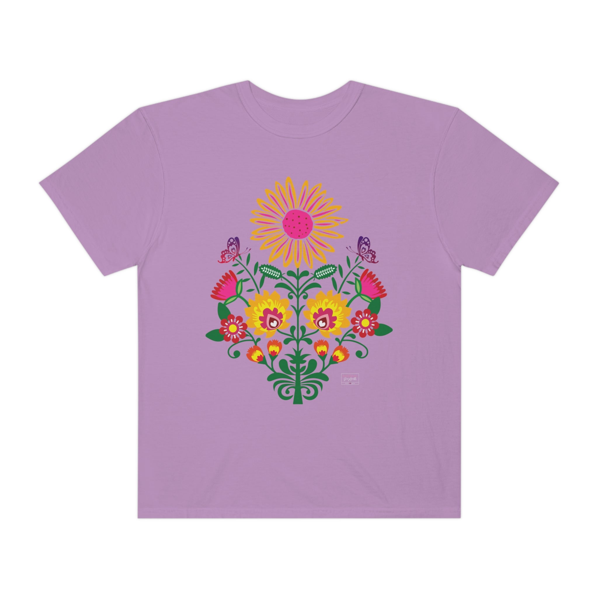 Unisex Psychedelic Flowers T-Shirt
