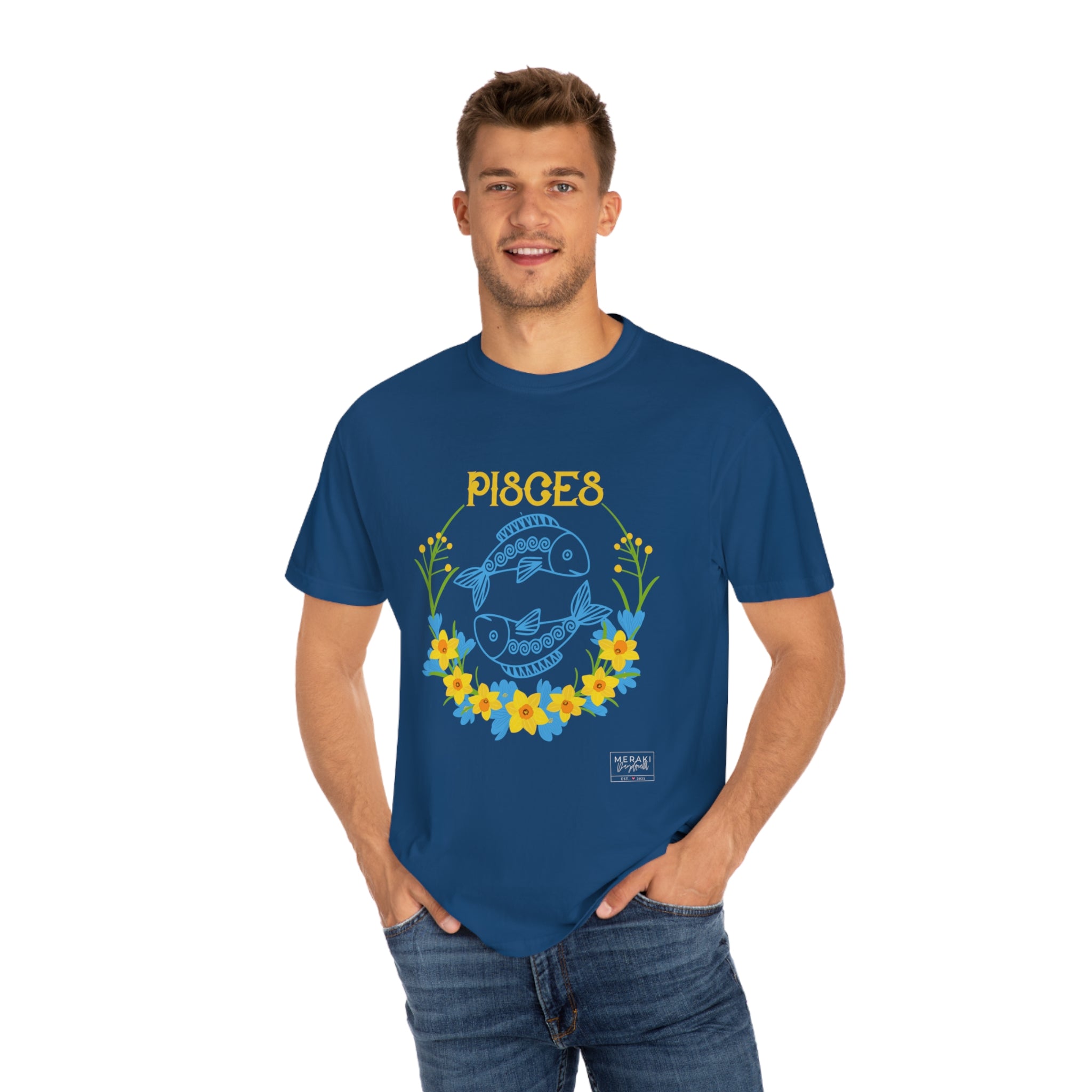 Unisex Pisces Zodiac Sign T-Shirt