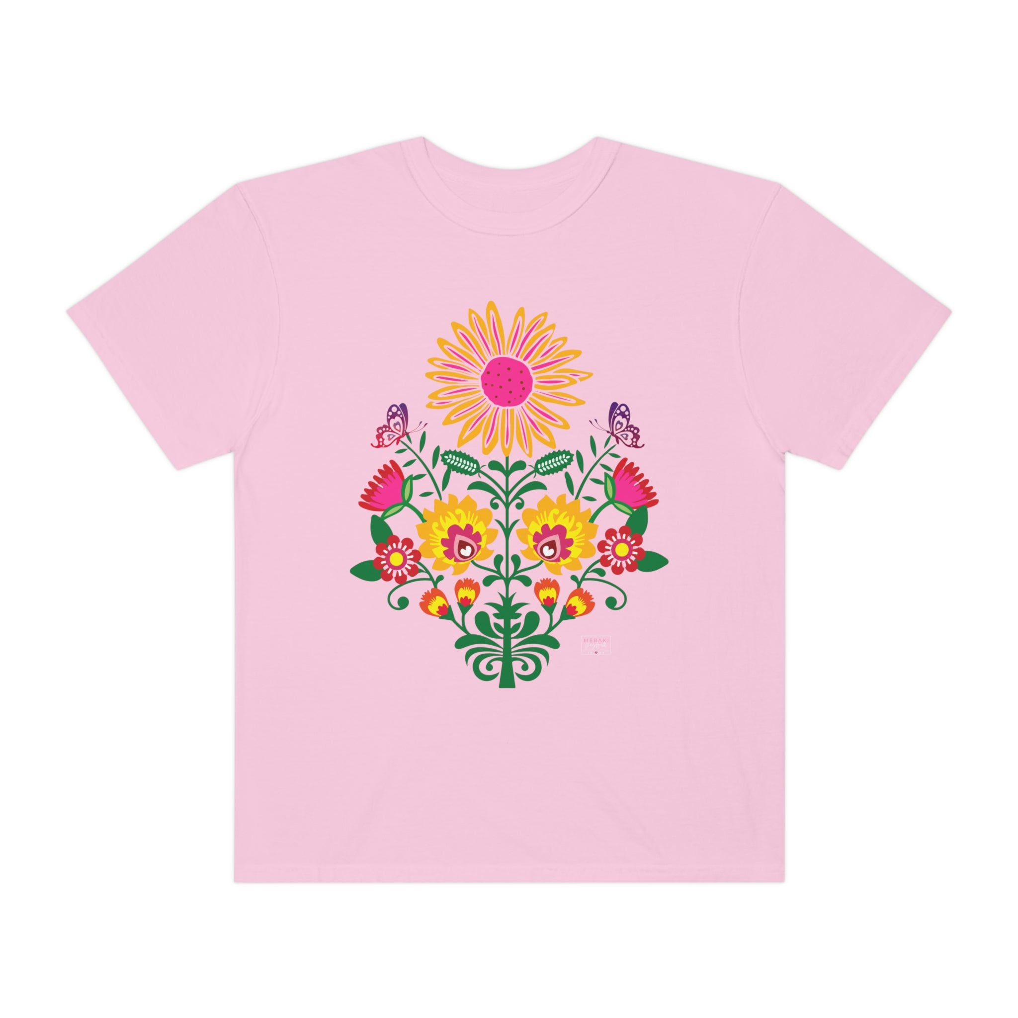 Unisex Psychedelic Flowers T-Shirt