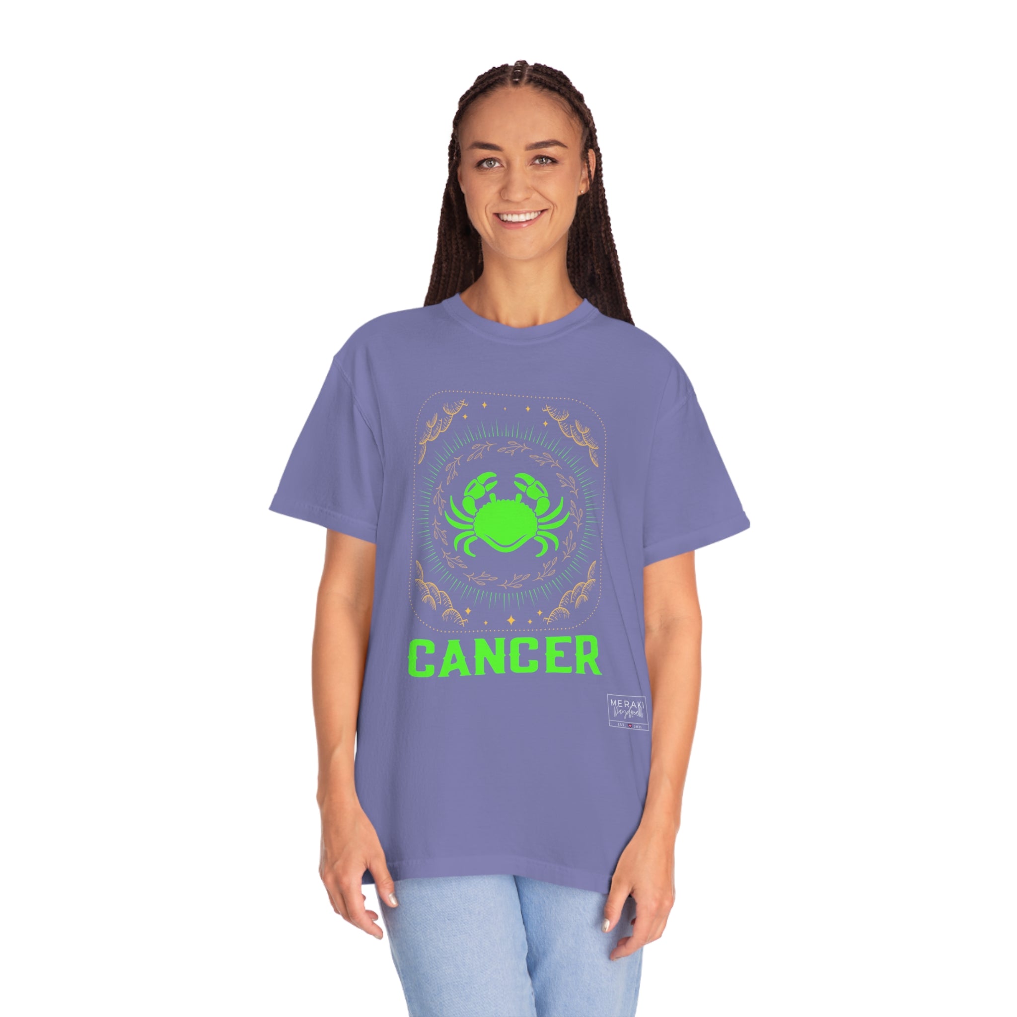 Unisex T-Shirt Sternzeichen Krebs