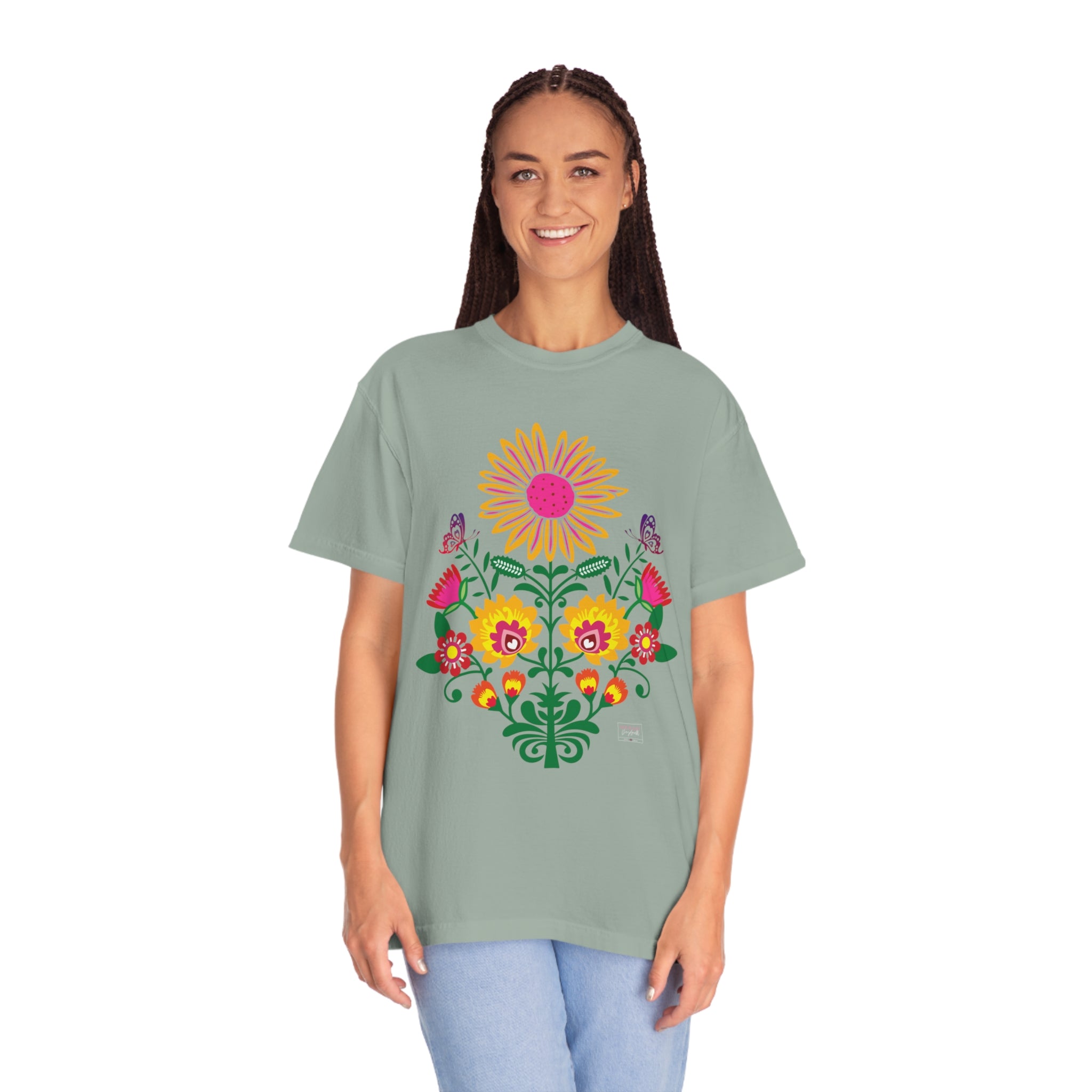 Unisex Psychedelic Flowers T-Shirt
