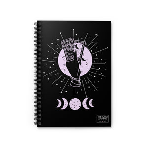 Tarot Moon Lined Journal
