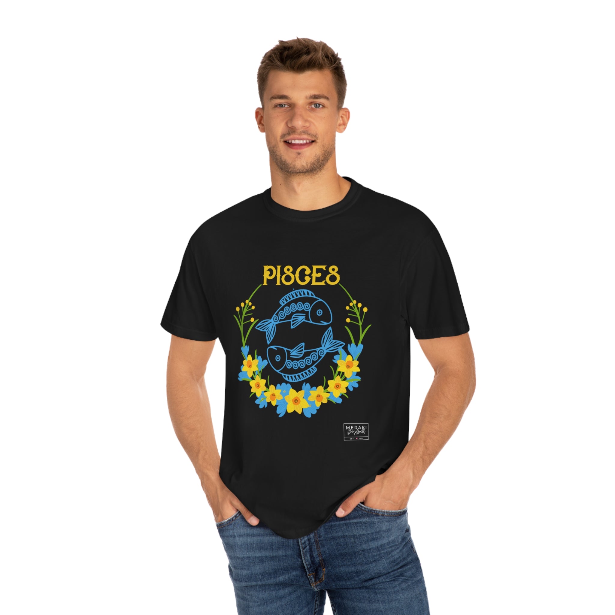 Unisex Pisces Zodiac Sign T-Shirt