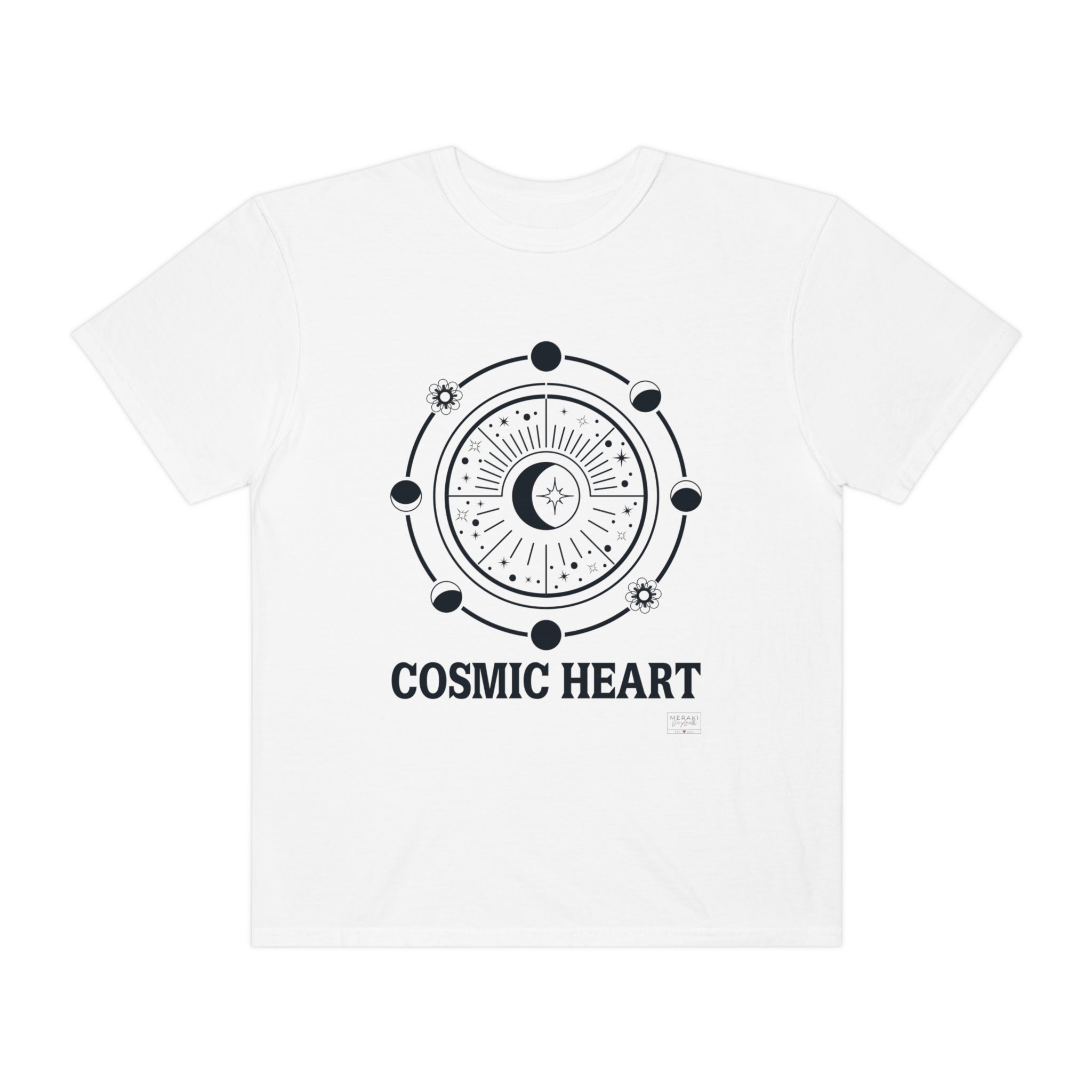 Unisex Cosmic Heart Graphic T-Shirt