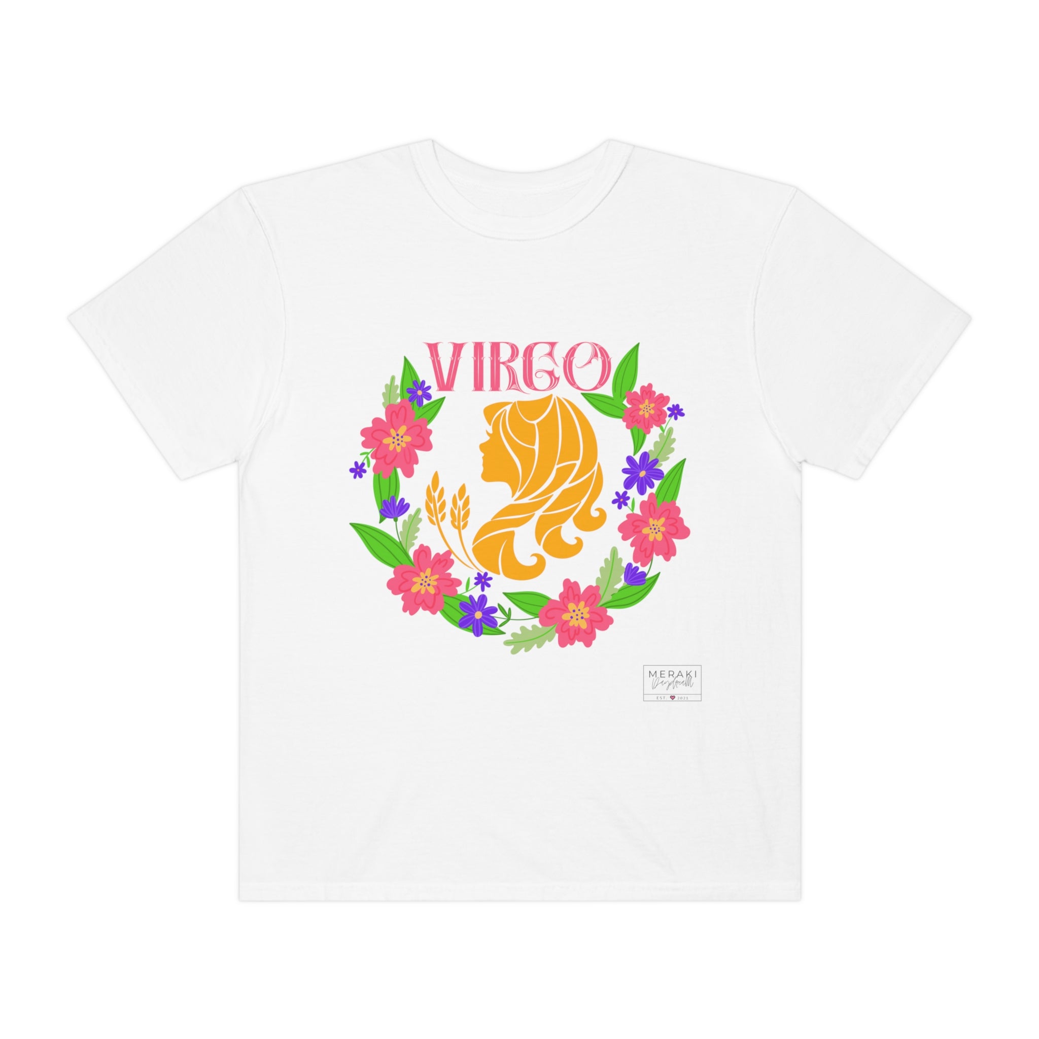Unisex Virgo Zodiac Sign T-Shirt