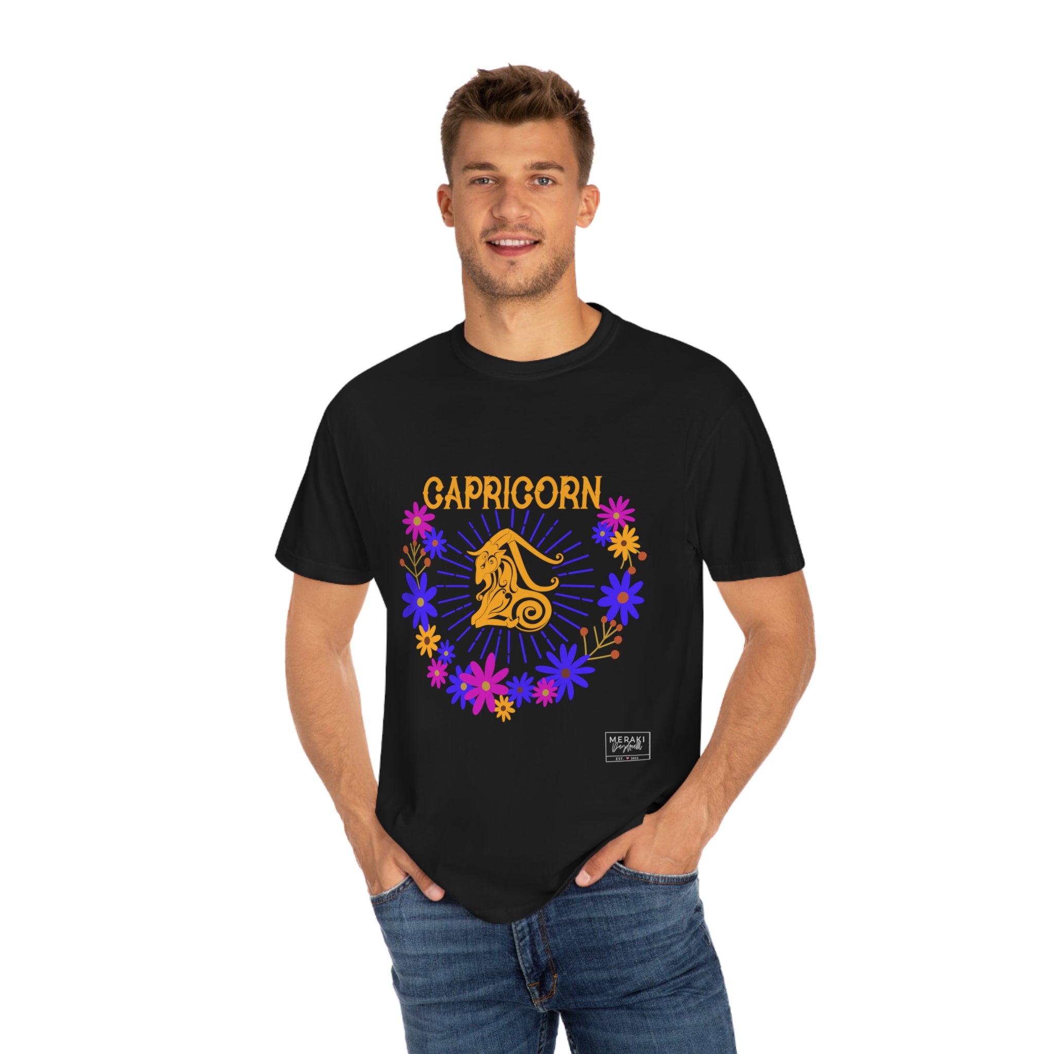 Unisex Capricorn Zodiac Sign T-Shirt