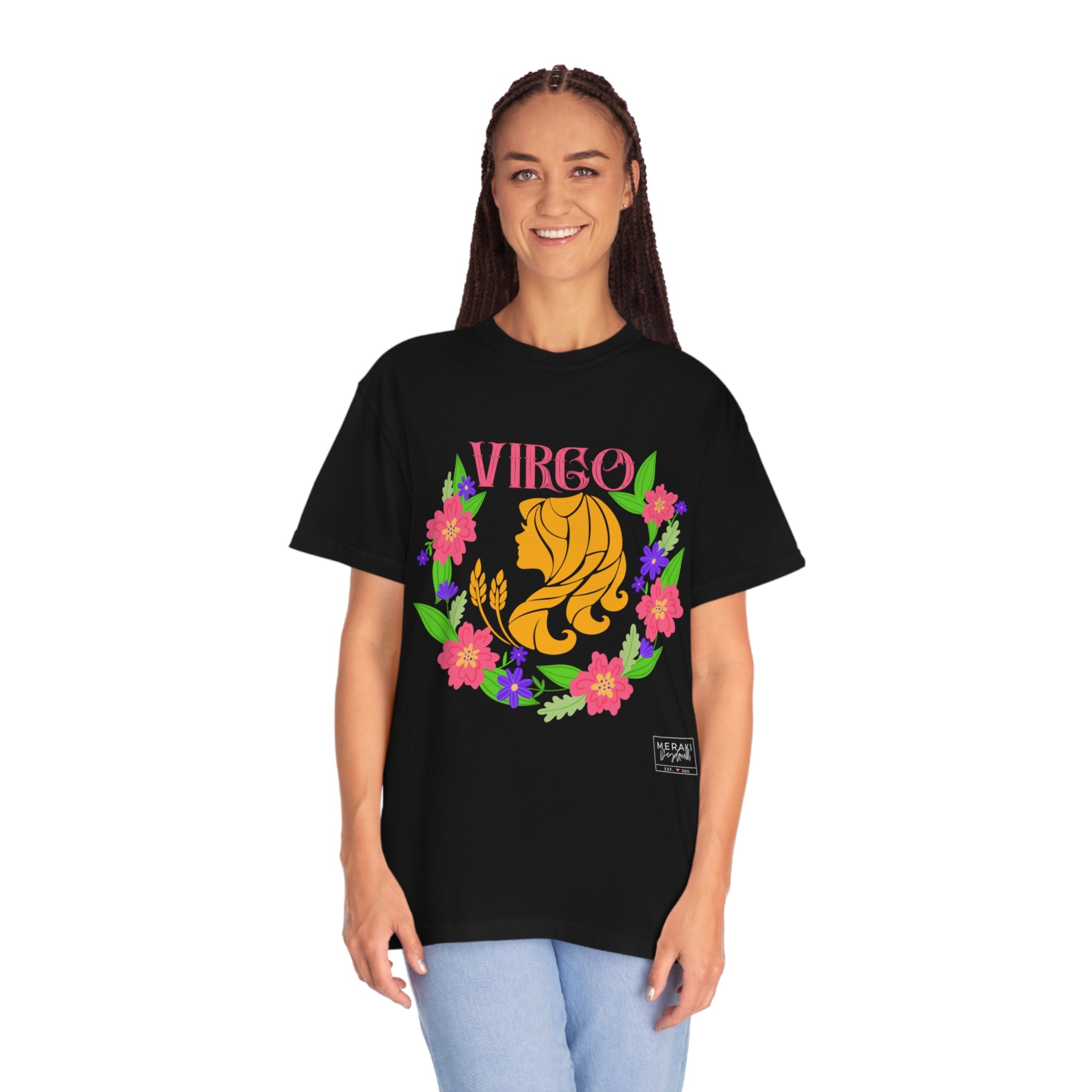 Unisex Virgo Zodiac Sign T-Shirt