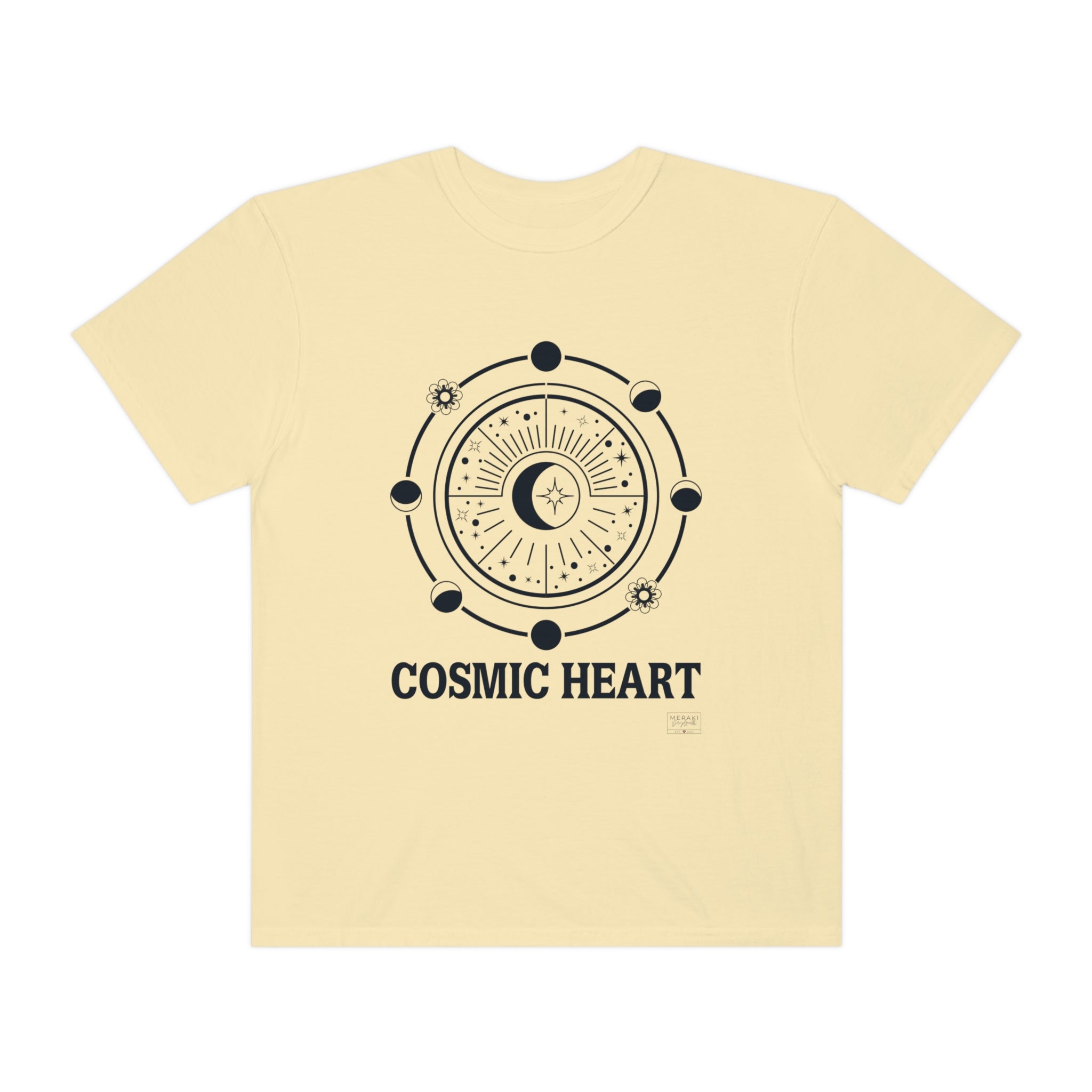 Unisex Cosmic Heart Graphic T-Shirt