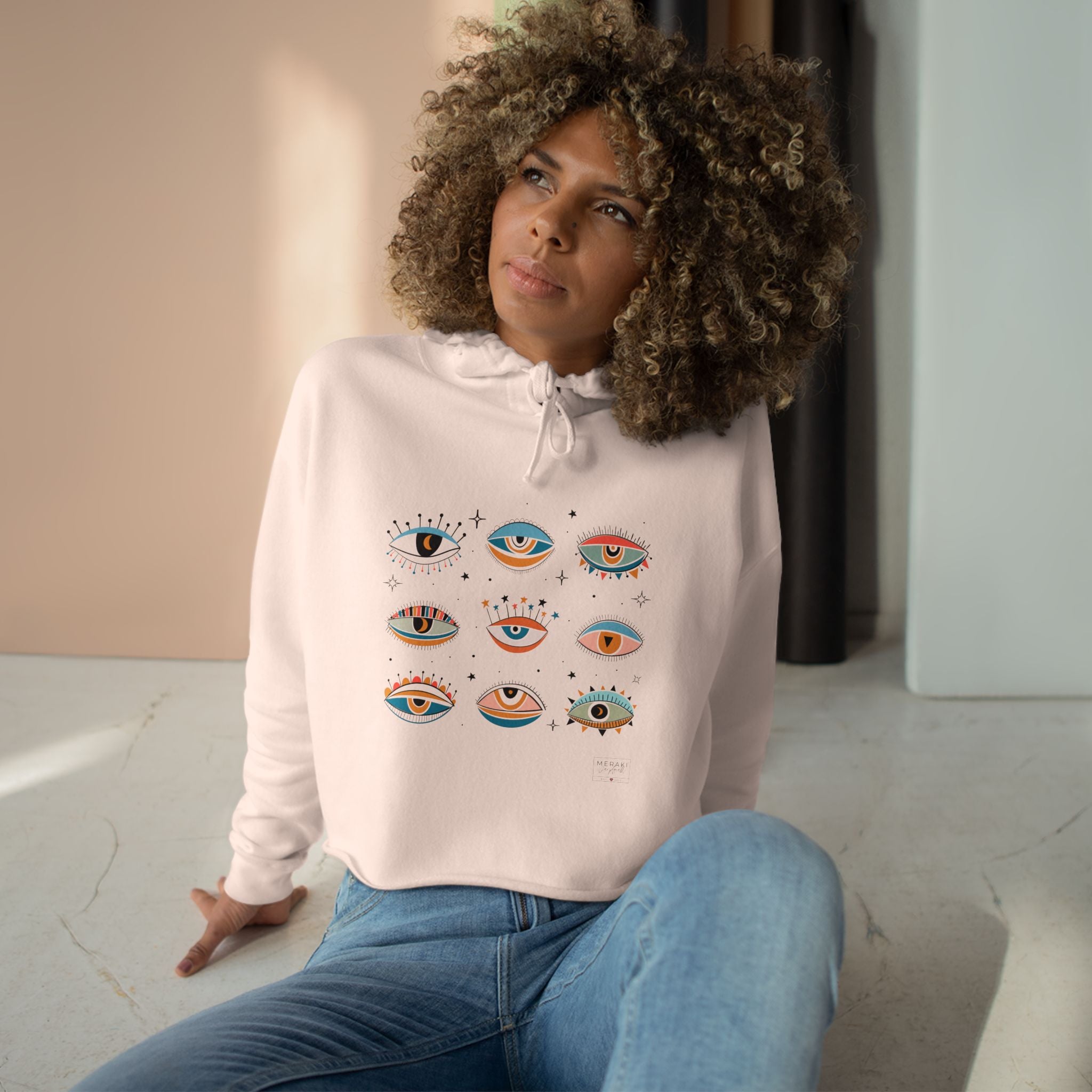 Third Eye Crop Hoodie
