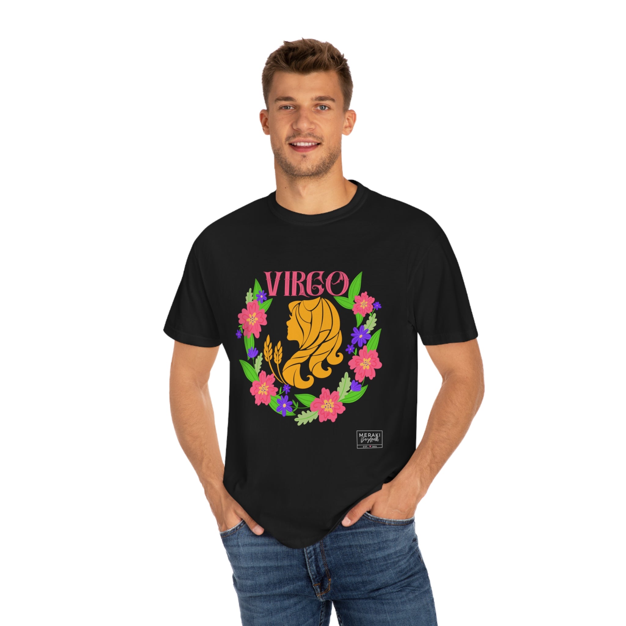 Unisex Virgo Zodiac Sign T-Shirt