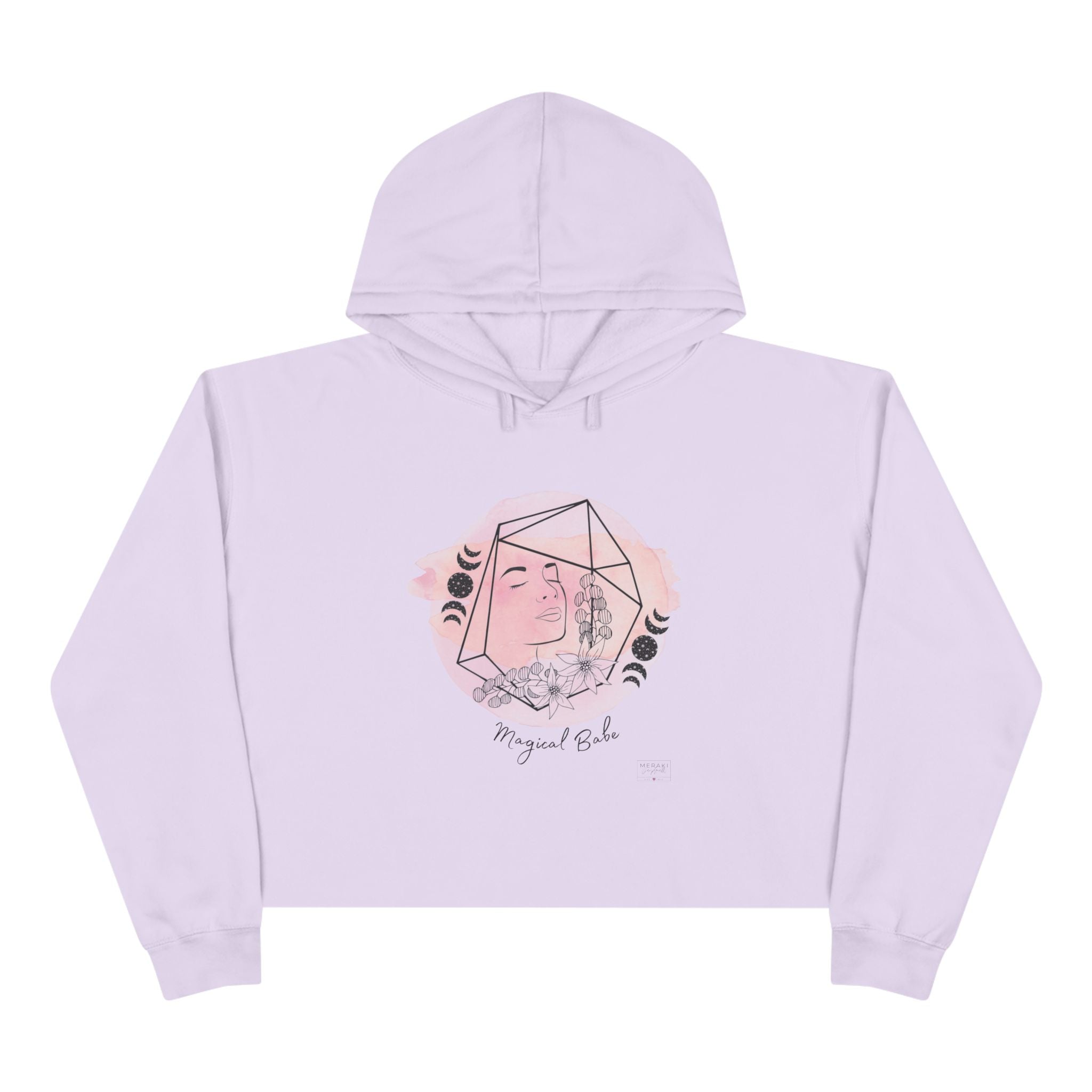 Magical Babe Crop Hoodie