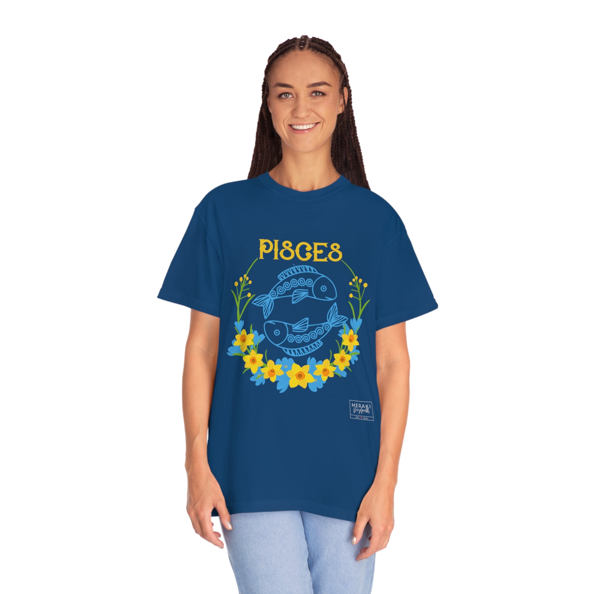 Unisex Pisces Zodiac Sign T-Shirt