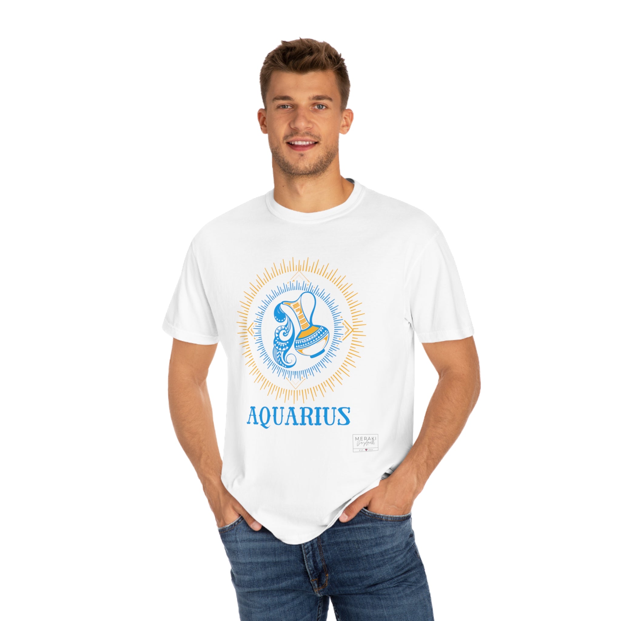 Unisex T-Shirt Sternzeichen Wassermann