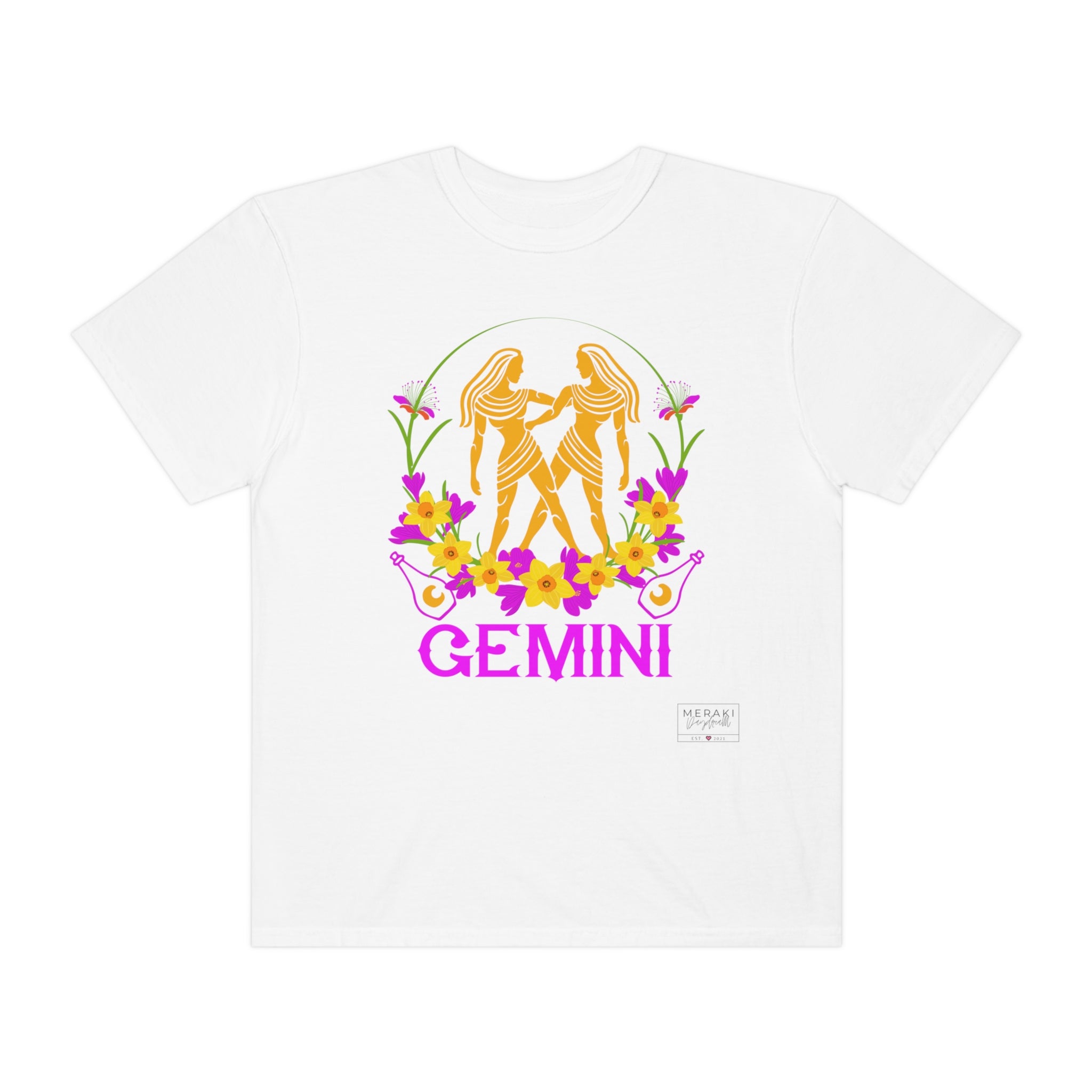 Unisex Gemini Zodiac Sign T-Shirt