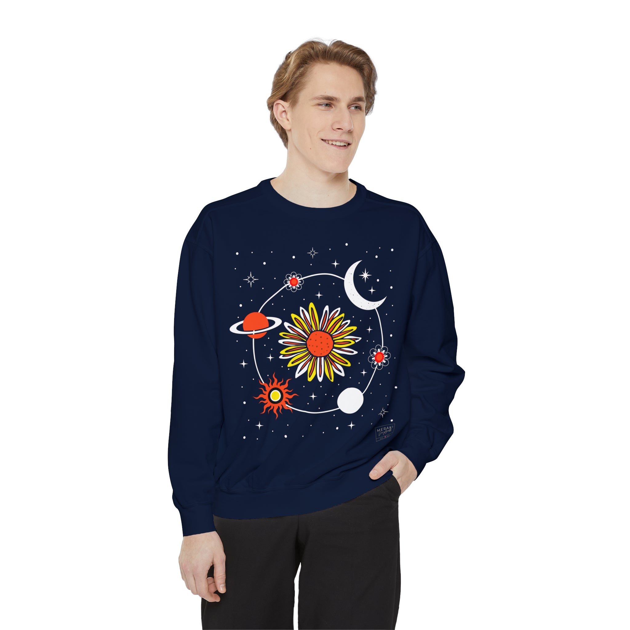 Unisex Cosmic Planet Sweatshirt