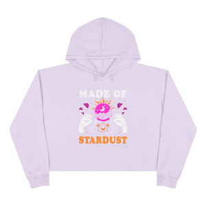 Sudadera corta con capucha hecha de Stardust
