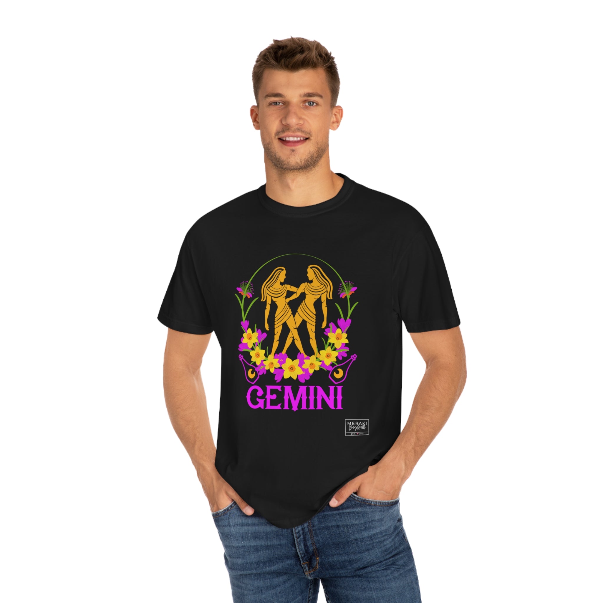 Unisex Gemini Zodiac Sign T-Shirt