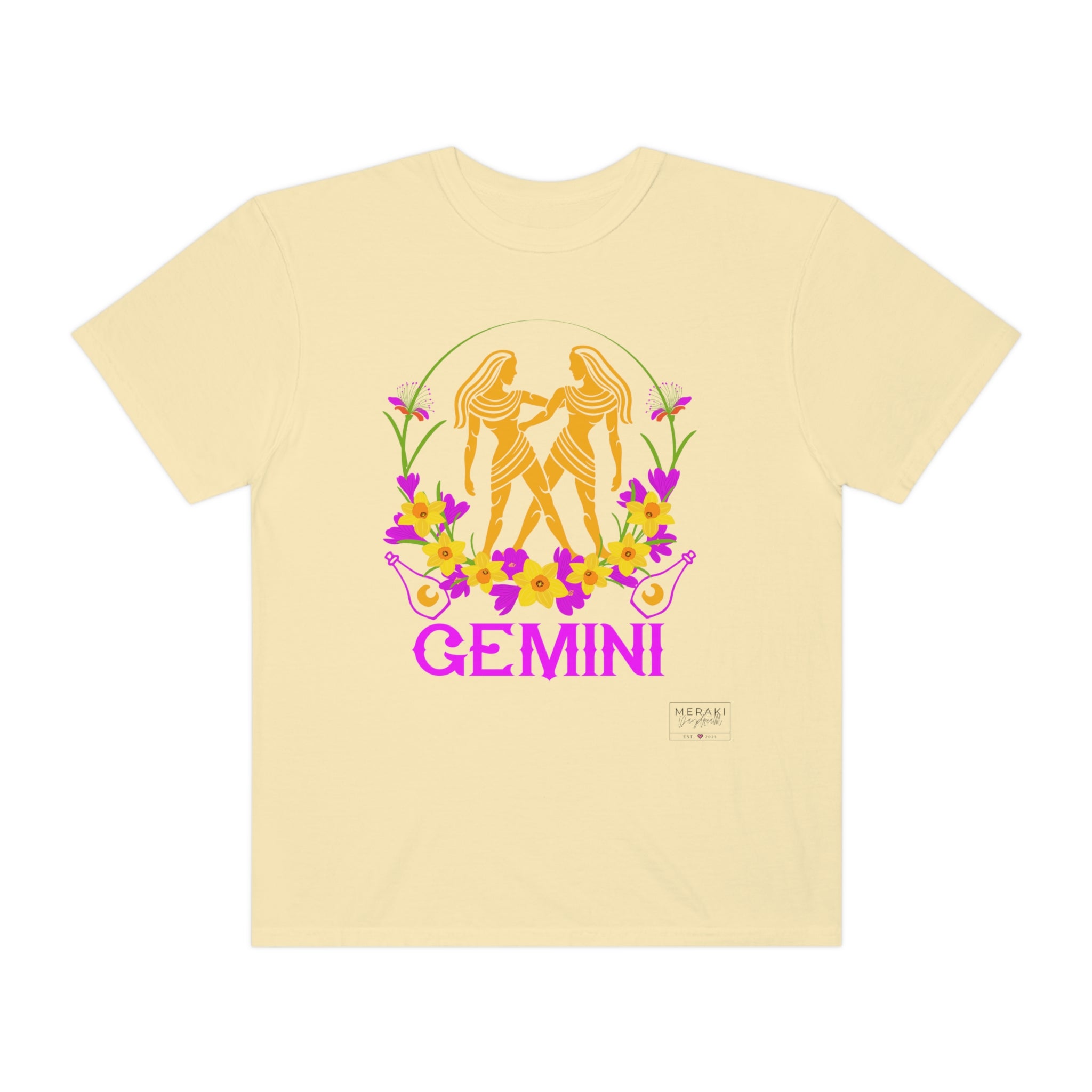 Unisex Gemini Zodiac Sign T-Shirt