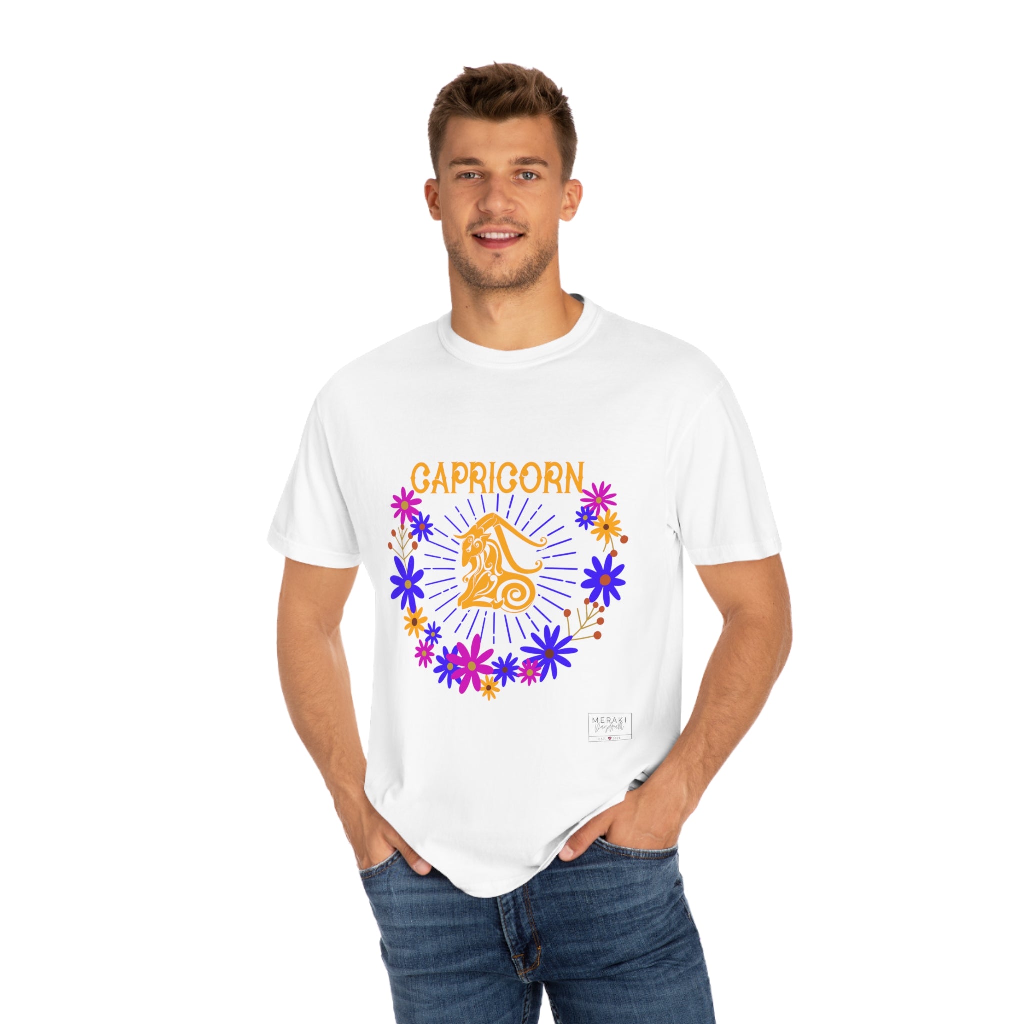 Unisex Capricorn Zodiac Sign T-Shirt