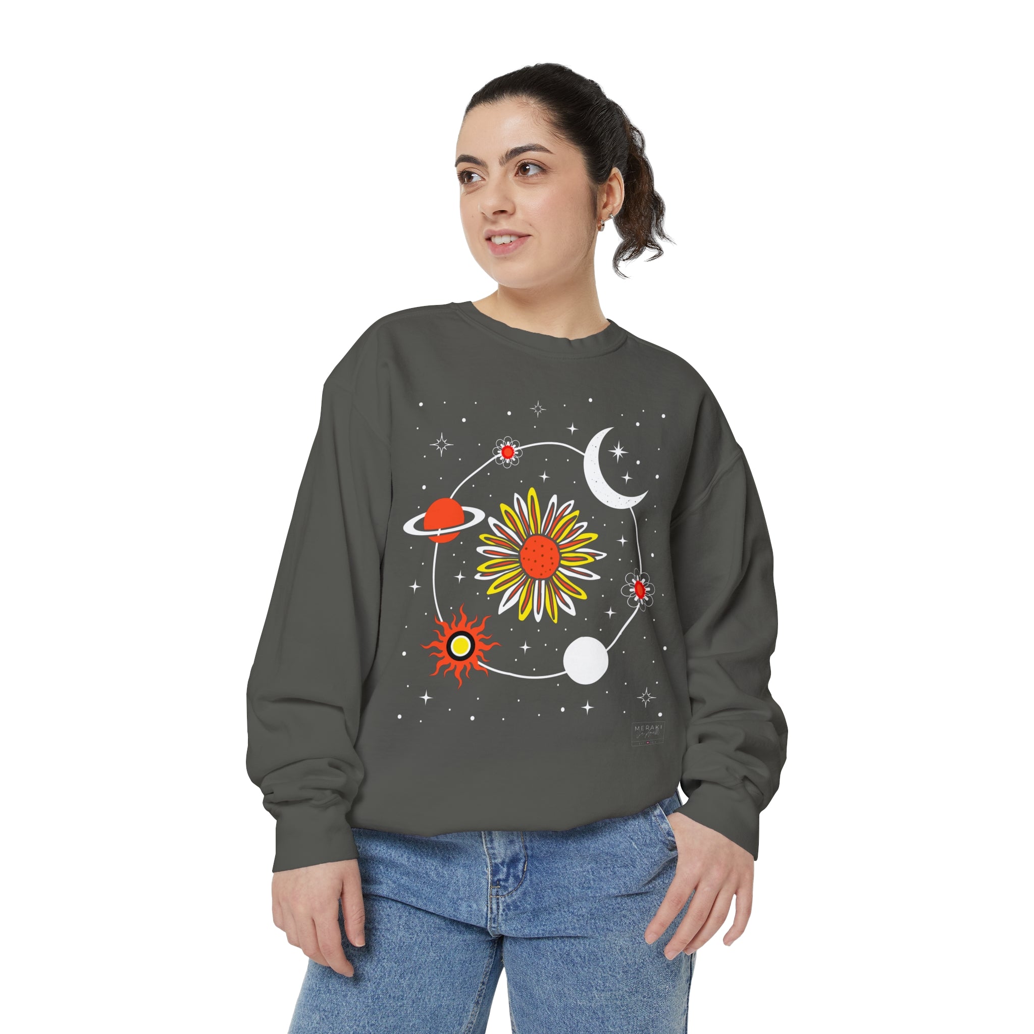 Unisex Cosmic Planet Sweatshirt