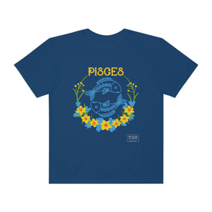 Unisex Pisces Zodiac Sign T-Shirt